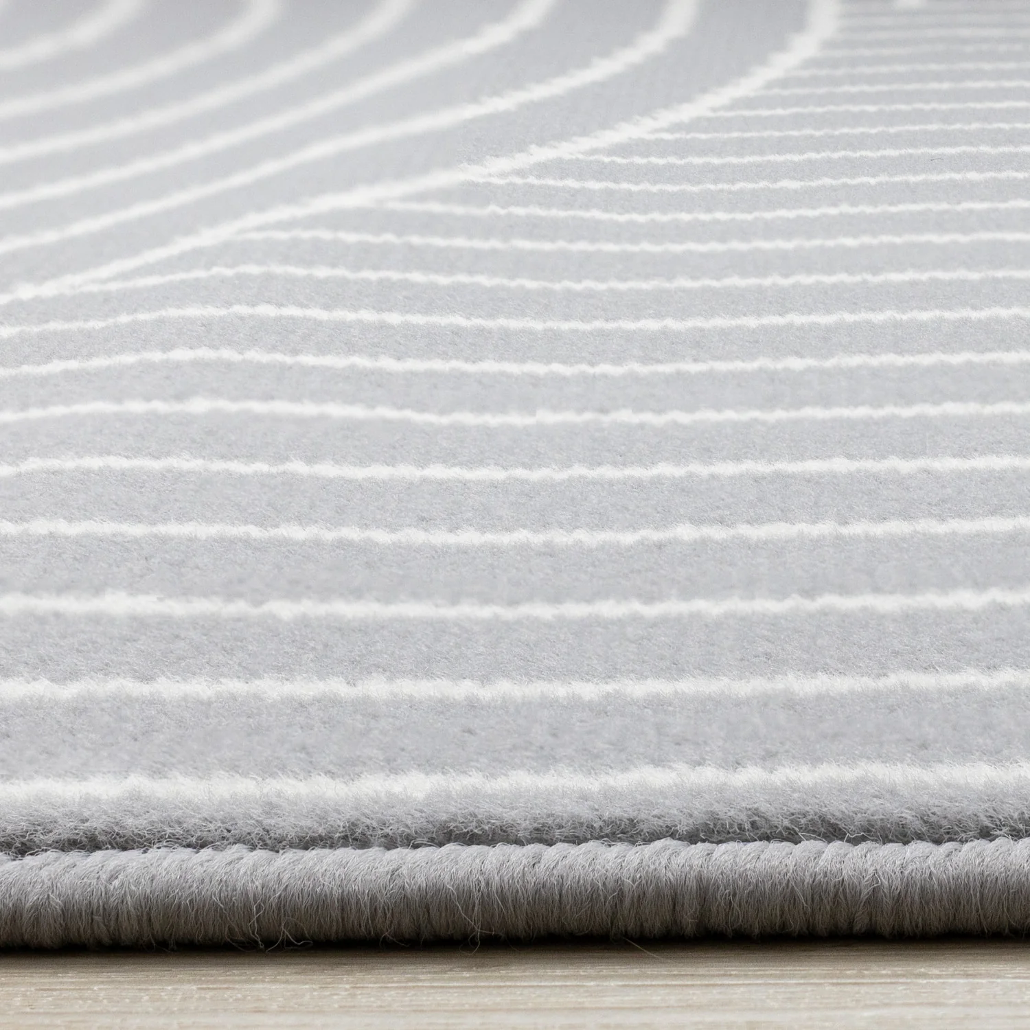 Functional Modern Arches Area Rug - 8' X 11' - Grey/White - Image 5