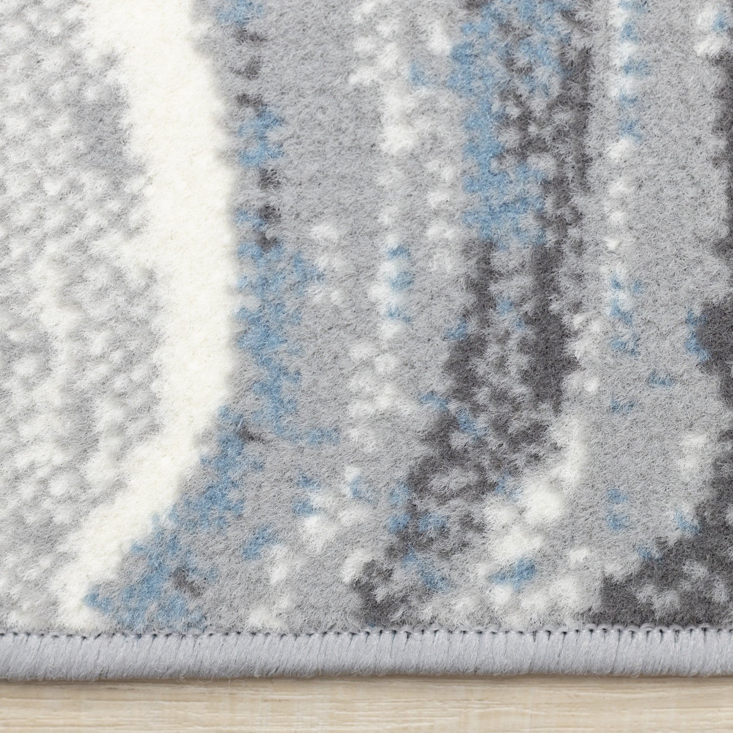 Functional Modern Area Rug - 7' X 10' - Blue/Grey - Image 10