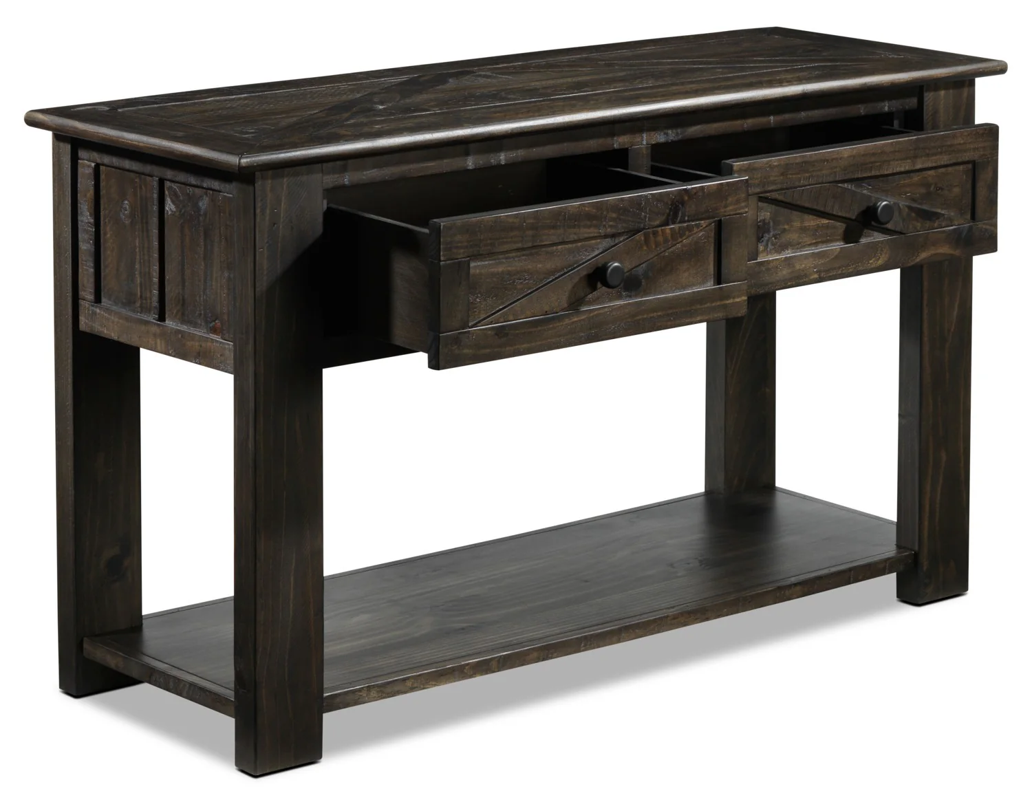 Gable 50" Sofa Table - Weathered Charcoal - Image 3