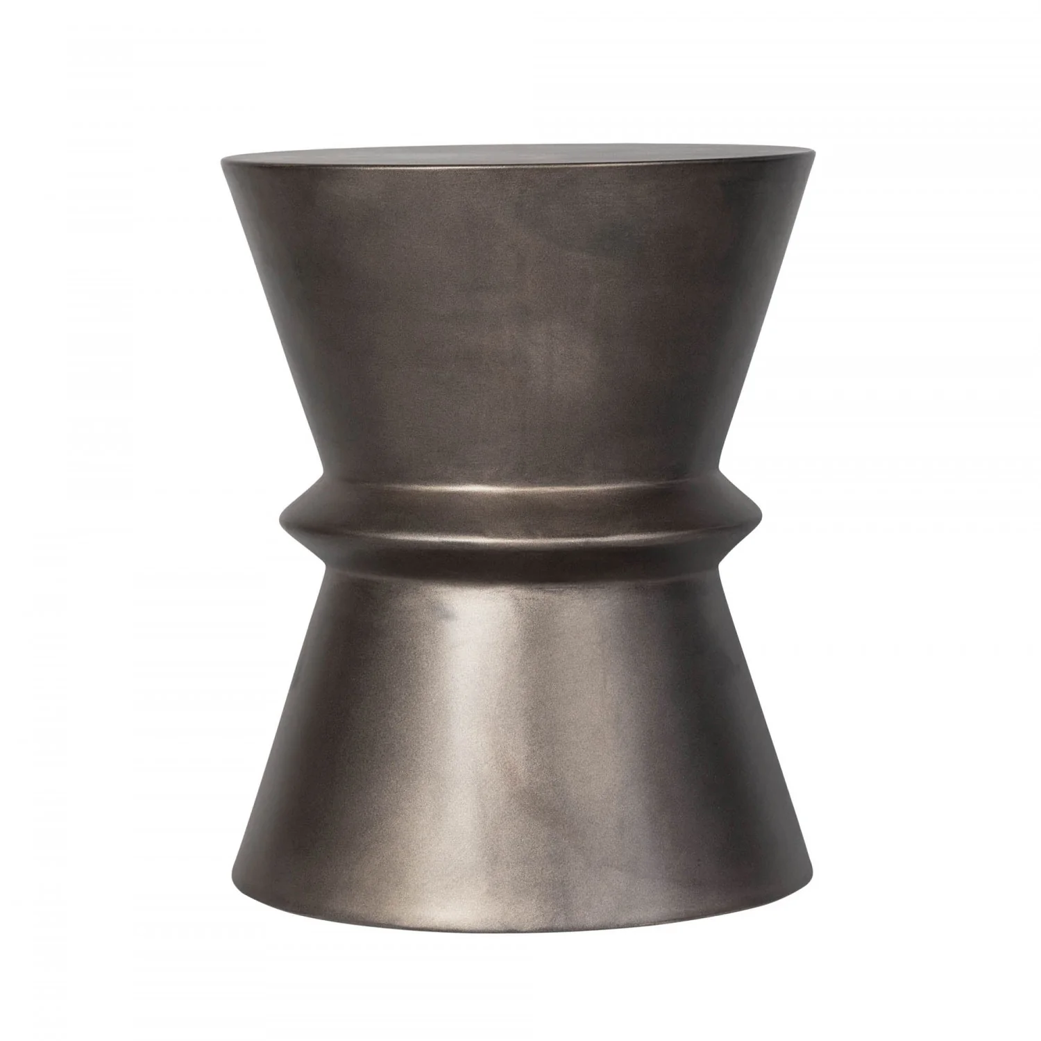 Gavrin Hourglass Side Table - Bronze - Image 2
