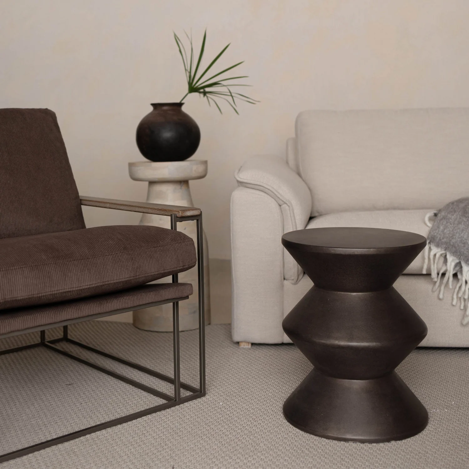 Gavrin Inverted Side Table - Bronze - Image 10