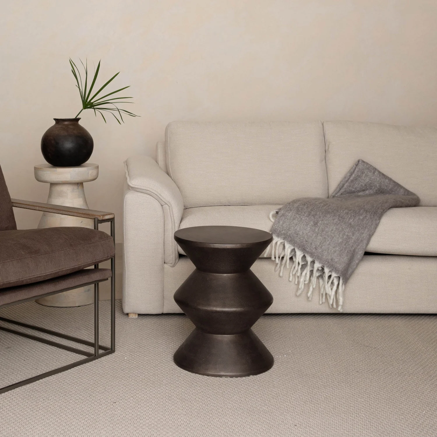 Gavrin Inverted Side Table - Bronze - Image 2