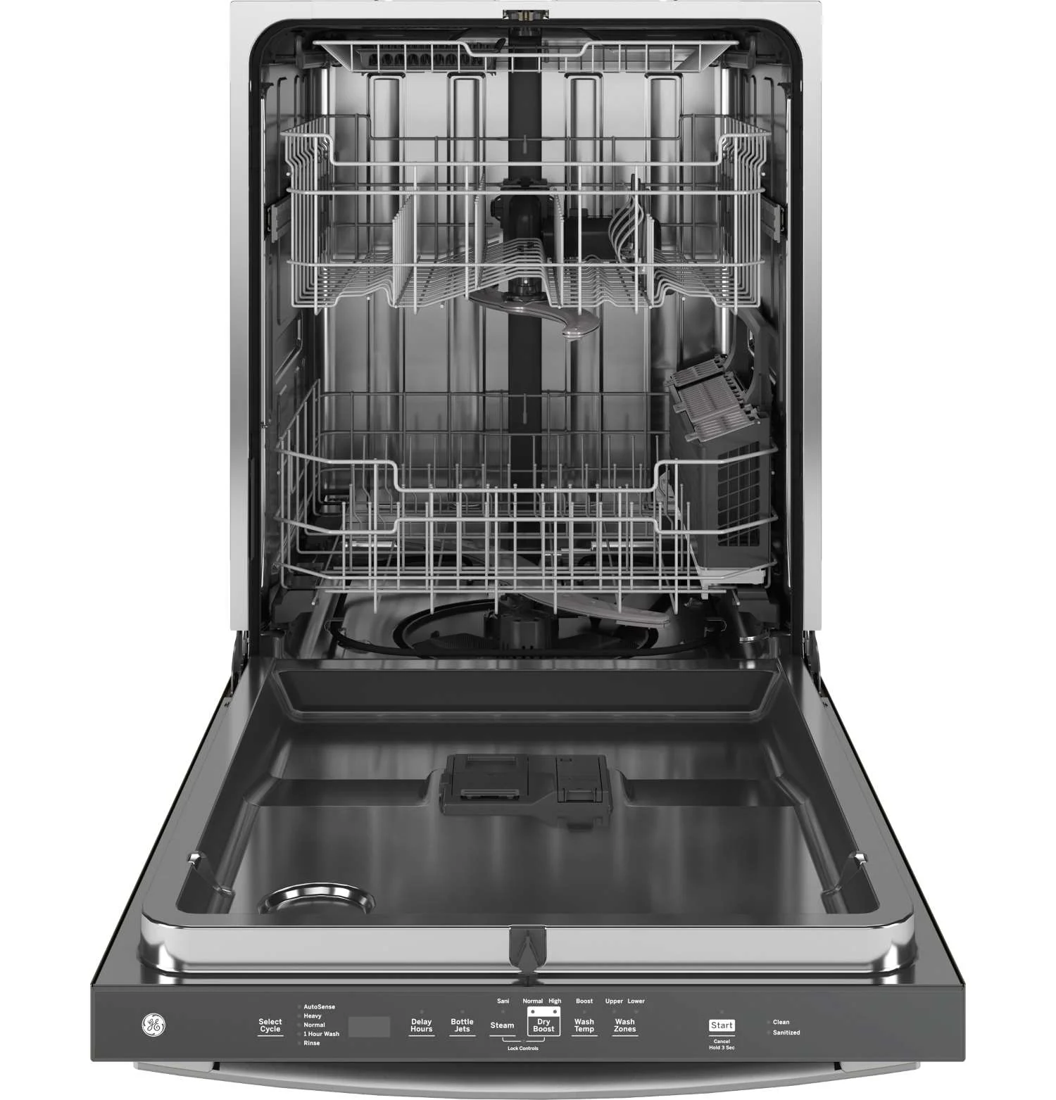 GE 24" Fingerprint Resistant Stainless Steel Top Control Dishwasher with Stainless Steel Interior and Third Rack - GDT670SYVFS - Image 4