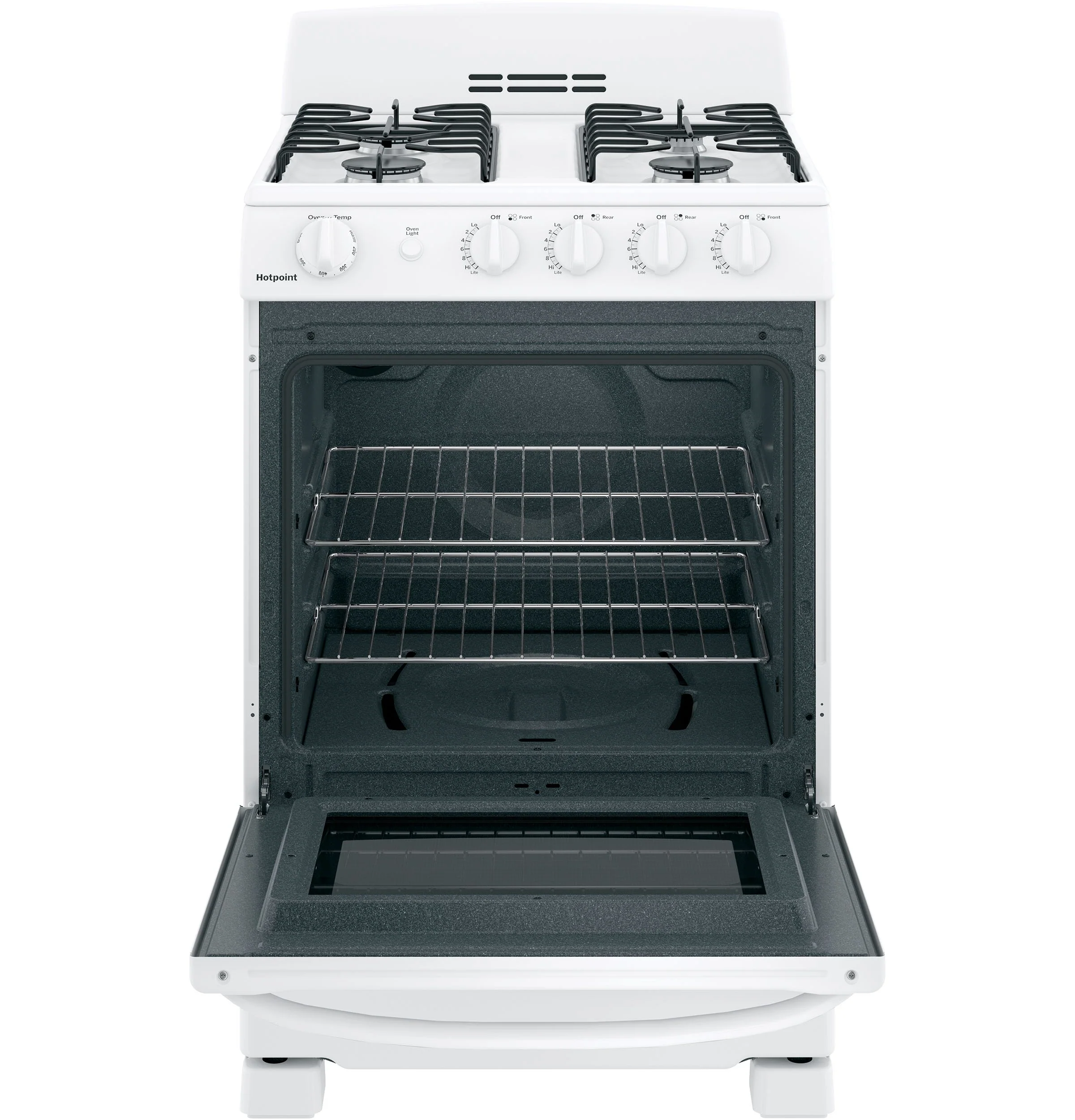 GE 24" White Freestanding Gas Range (2.9 Cu. Ft.) - JCGAS300DMWW - Image 6