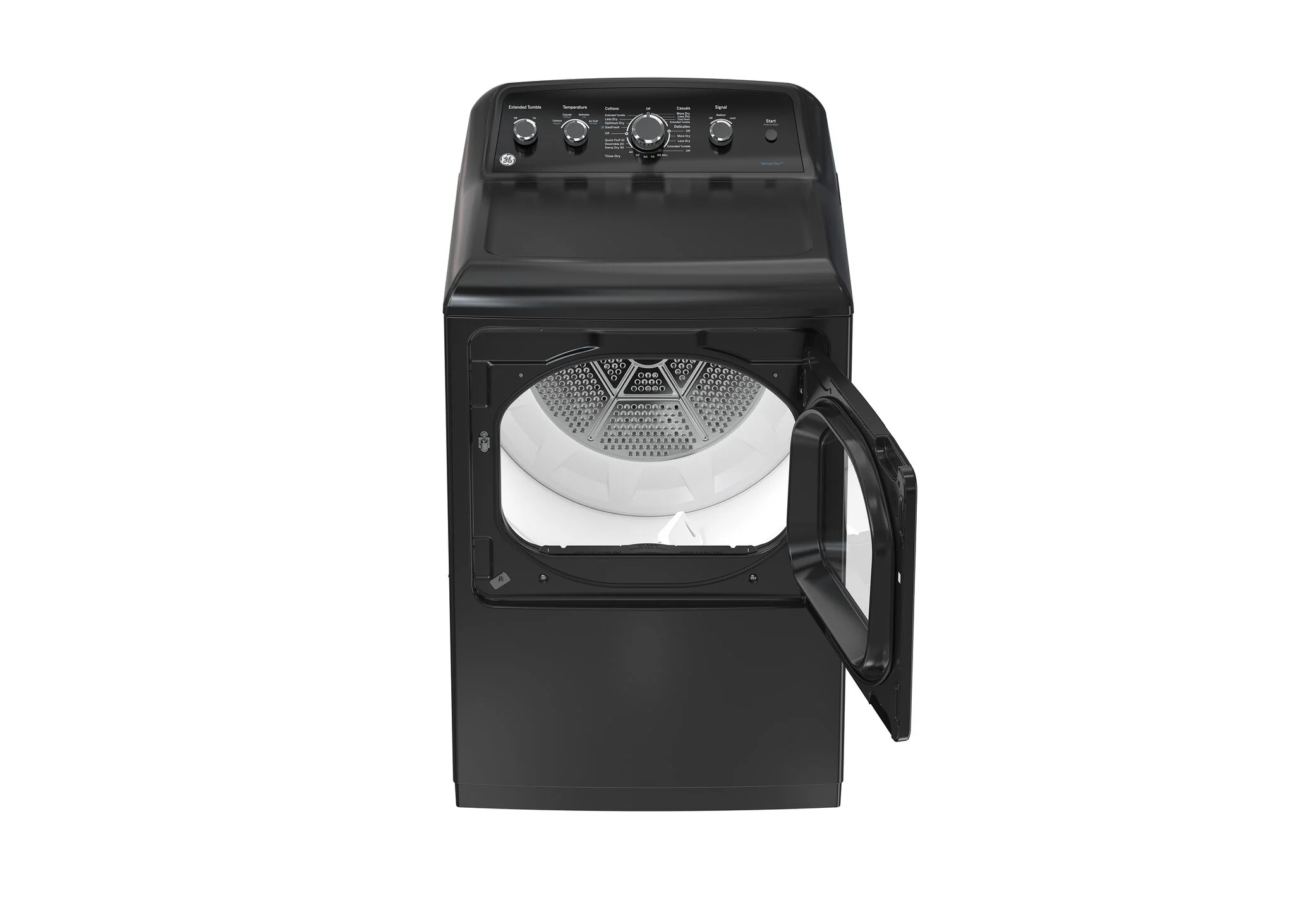 GE Diamond Grey Electric Dryer with SaniFresh Cycle (7.2 cu.ft.) - GTD49EBMRDG - Image 2