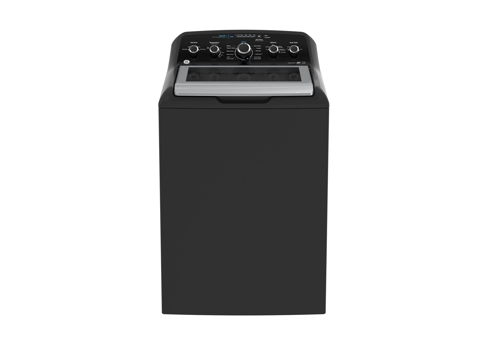 GE Diamond Grey Top Load Washer (4.9 Cu. Ft.) & Electric Dryer with SaniFresh Cycle (7.2 cu.ft.) - GTW491BMRDG/GTD49EBMRDG - Image 2