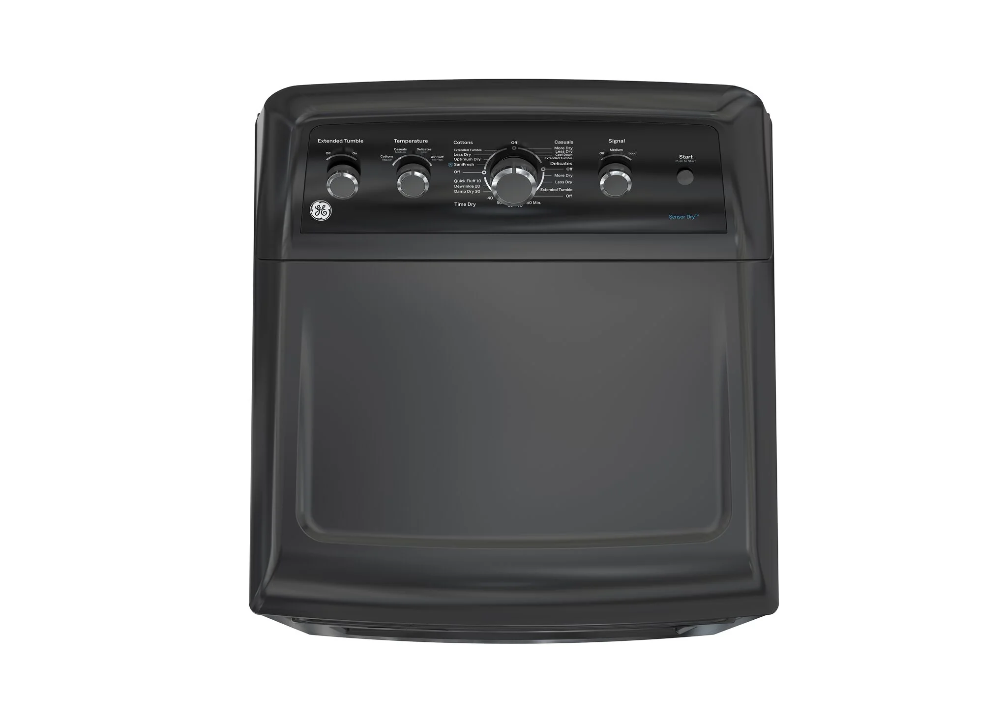 GE Diamond Grey Top Load Washer (4.9 Cu. Ft.) & Electric Dryer with SaniFresh Cycle (7.2 cu.ft.) - GTW491BMRDG/GTD49EBMRDG - Image 6