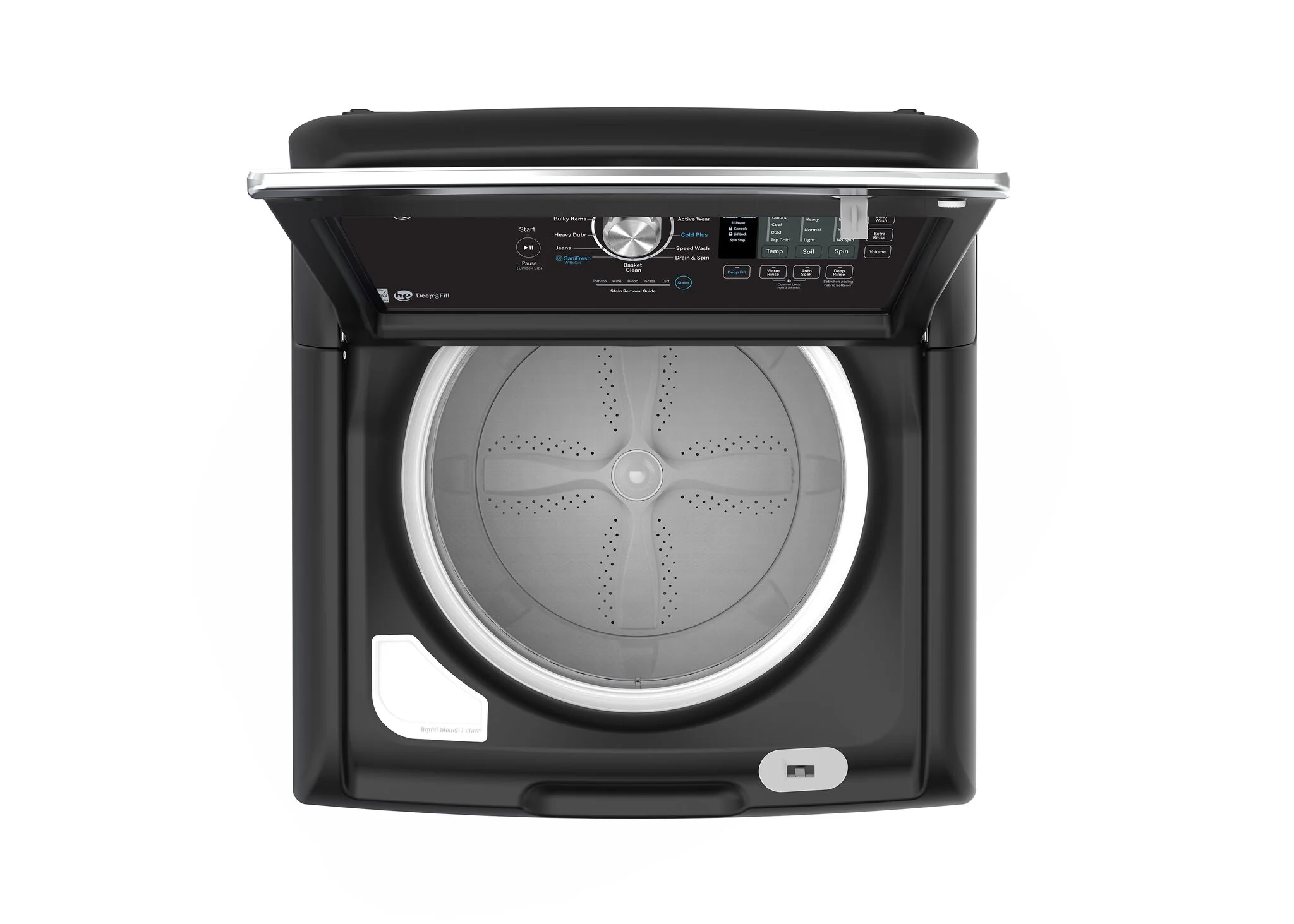 GE Diamond Grey Top Load Washer ( 5.3 Cu. Ft.) & Electric Dryer with SaniFresh Cycle (7.4 cu.ft.) - GTW681BMRDG/GTD68EBMRDG - Image 5