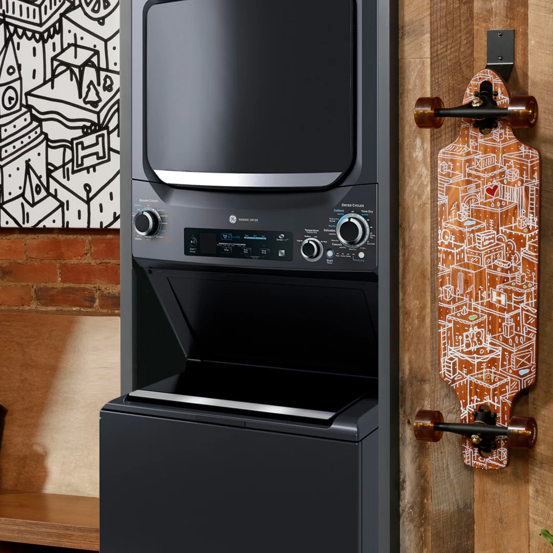 GE Diamond Grey Unitized Spacemaker (10.4 Cu. Ft.) - GUD57EEMTDG - Image 7