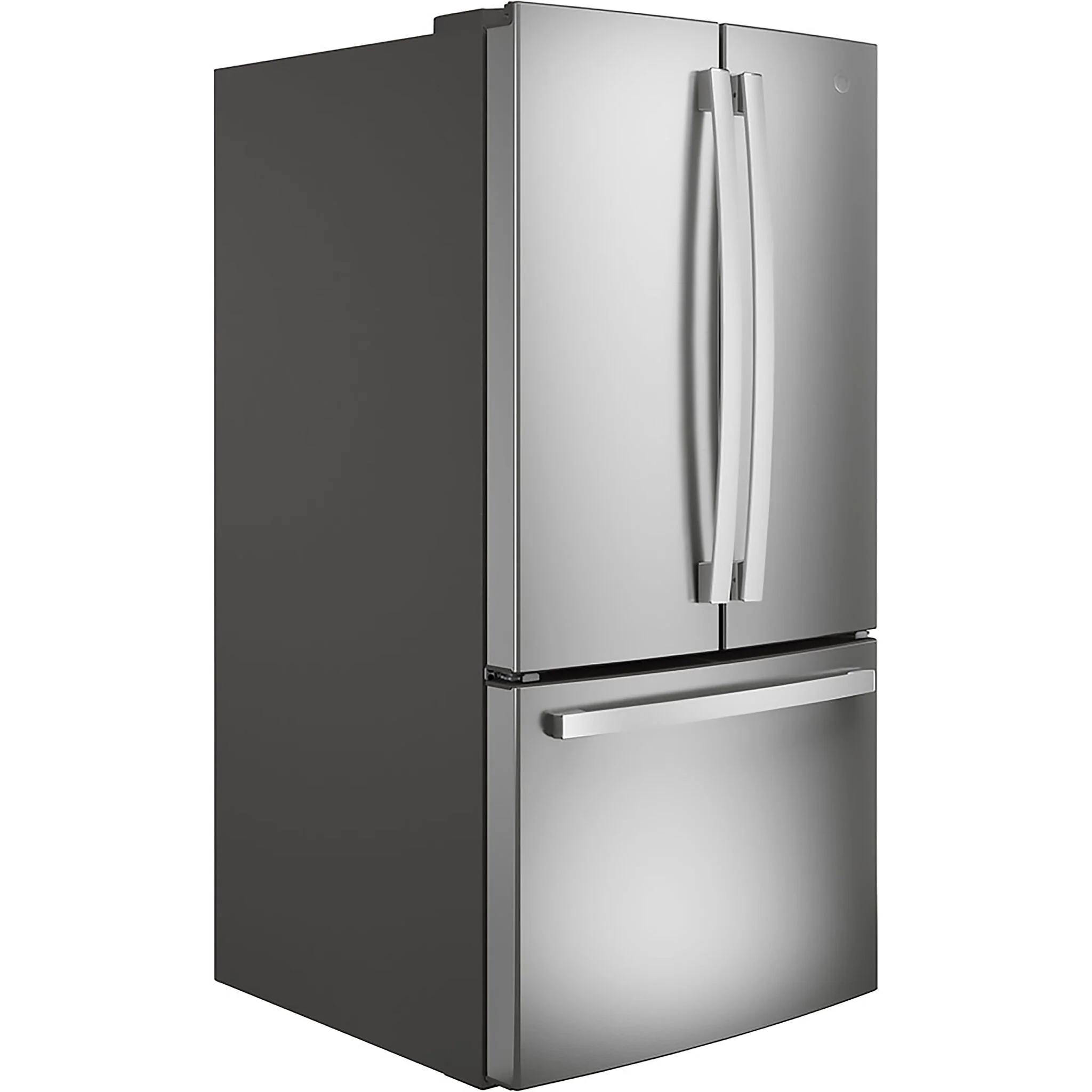 GE 32.75" 24.8 Cu. Ft. Fingerprint Resistant Stainless Steel French Door Refrigerator - GNE25JYKFS - Image 3