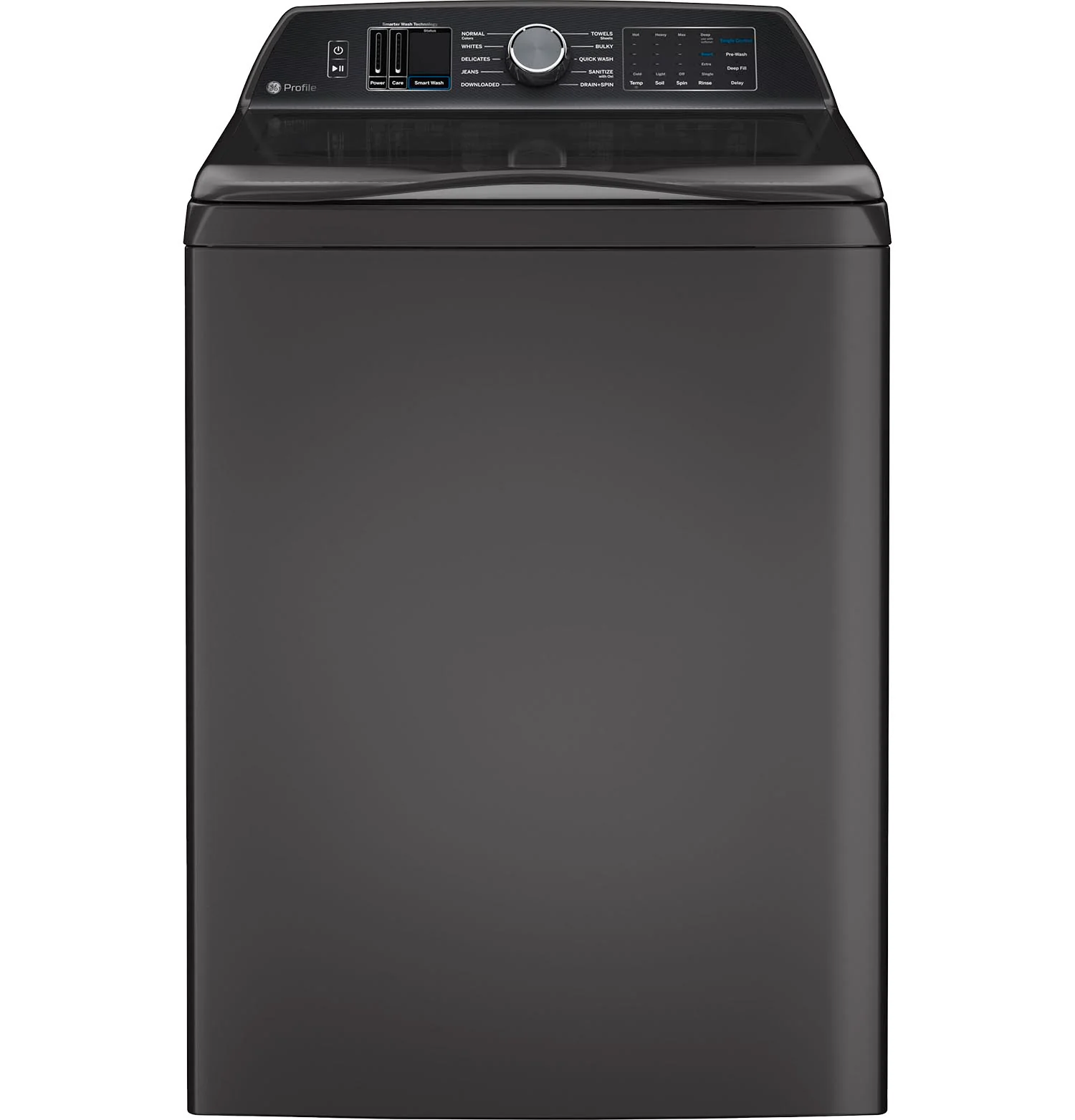 GE Profile Diamond Grey Top Load Washer (6.2 Cu. Ft) & Smart Electric Dryer (7.4 Cu. Ft) - PTW700BPTDG/PTD70EBMTDG - Image 3