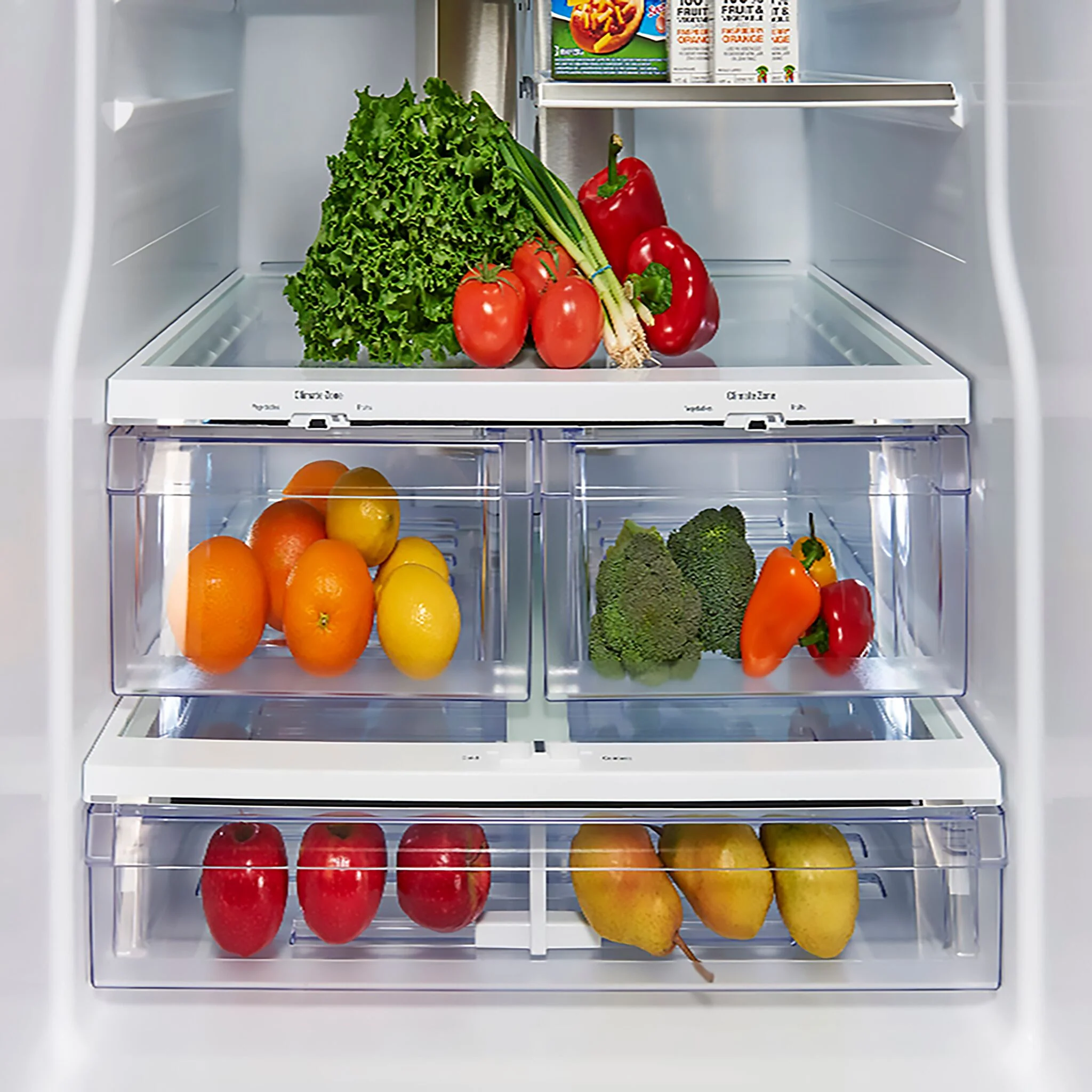 GE Profile 32.75" 17.5 Cu. Ft. Fingerprint Resistant Stainless Steel Counter-Depth French Door Refrigerator - PYE18HYRCFS - Image 5