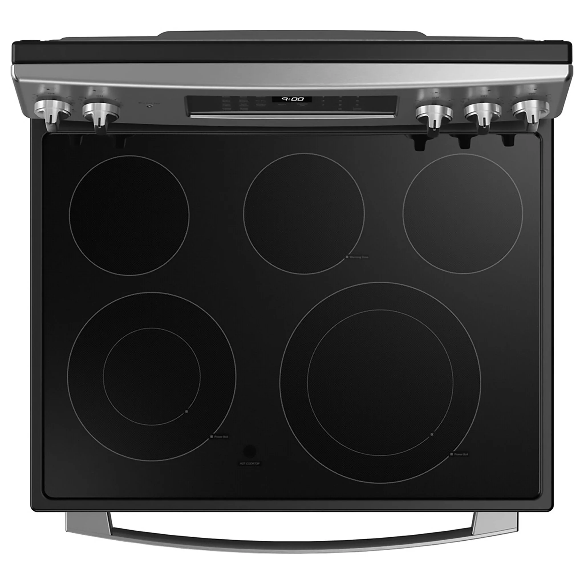 GE Profile Fingerprint Resistant Stainless Steel Freestanding Electric Range with True Convection & No-Preheat Air Fry (6.2 cu.ft.)- PCB900YVFS - Image 6