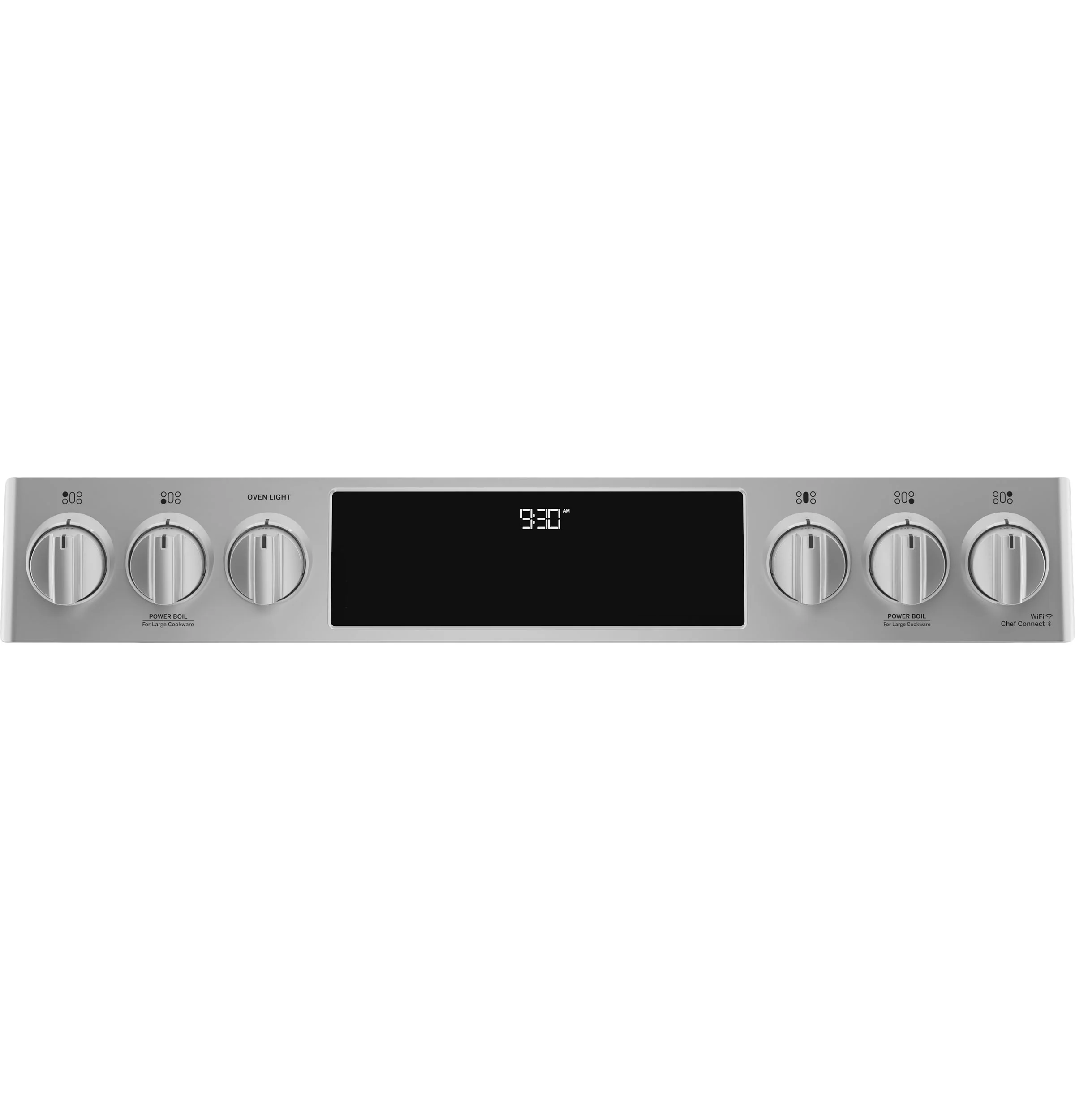 GE Profile Fingerprint Resistant Stainless Steel Smart Slide-In Dual Fuel Range with Air Fry (5.7 Cu.Ft.) - PC2S930YPFS - Image 4