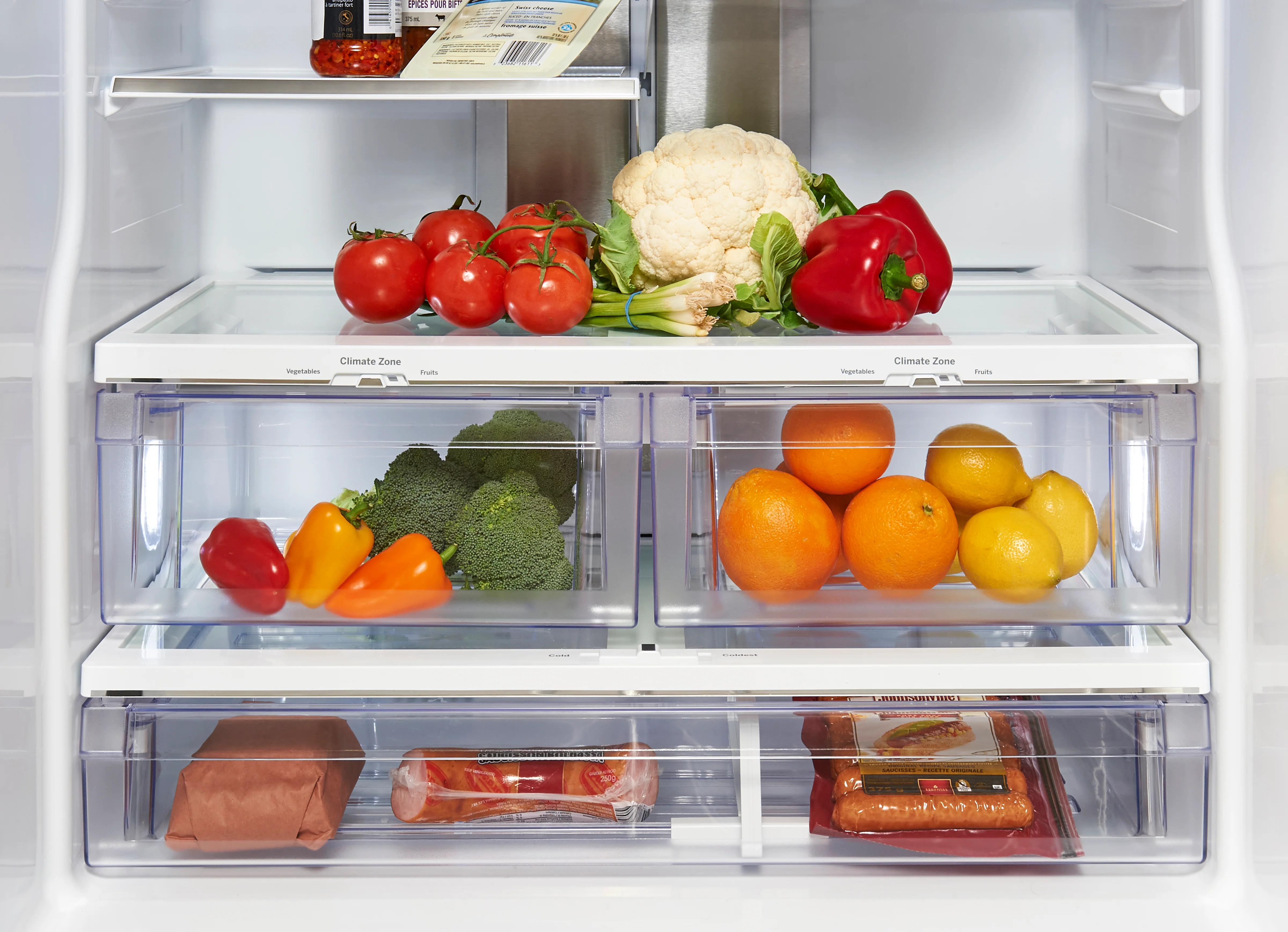 GE Profile 30" 20.8 Cu. Ft. Slate French Door Refrigerator - PNE21NMLKES - Image 8