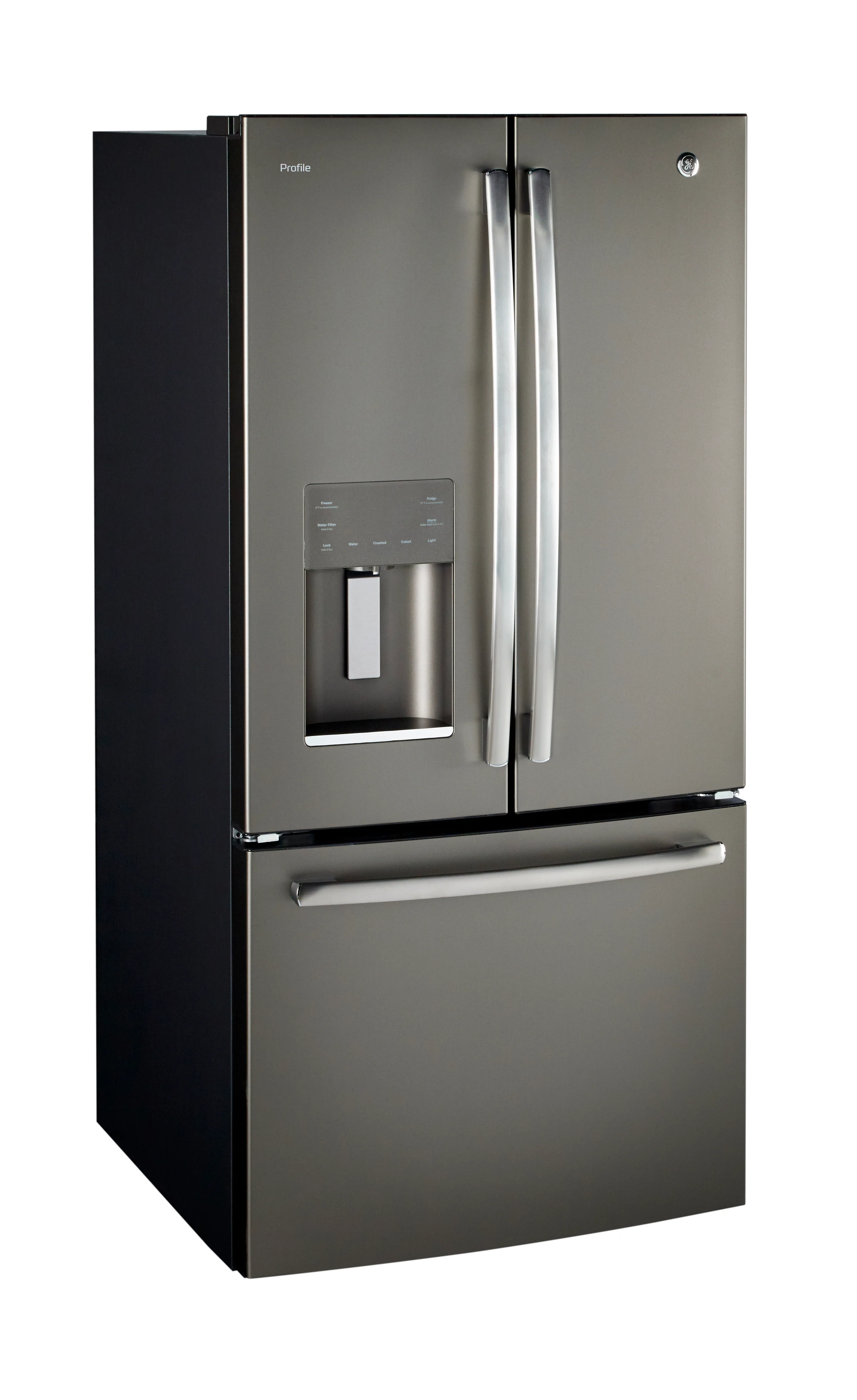 GE Profile Slate French Door Refrigerator (23.8 Cu. Ft.) - PFE24HMLKES - Image 2