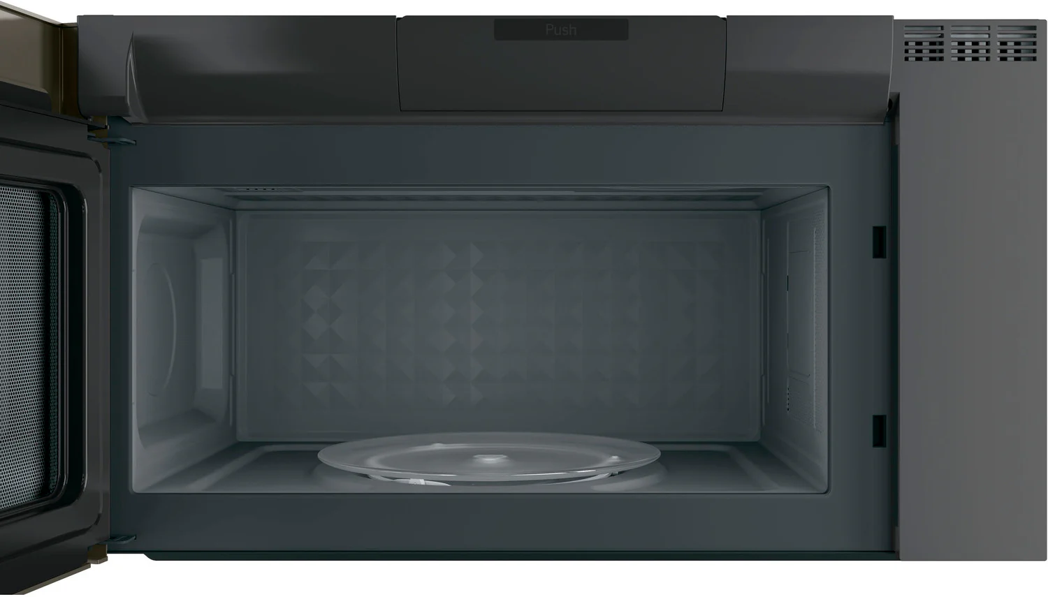 GE Profile Slate SpaceMaker Over-the-Range Microwave (2.1 Cu. Ft.) - PVM2188SLJC - Image 3