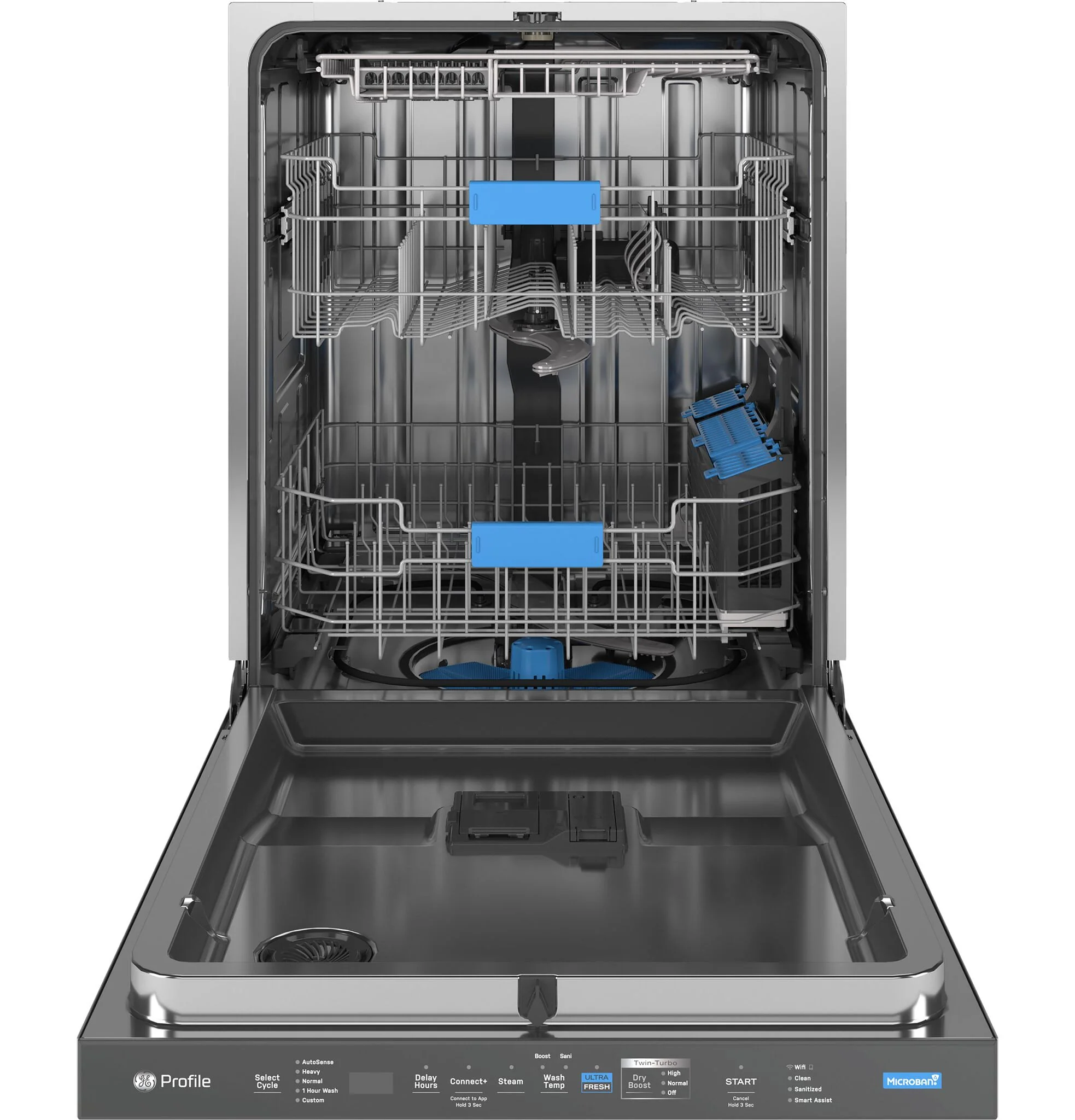 GE Profile Stainless 24" Dishwasher with UltraFresh System - PDP755SYVFS - Image 2