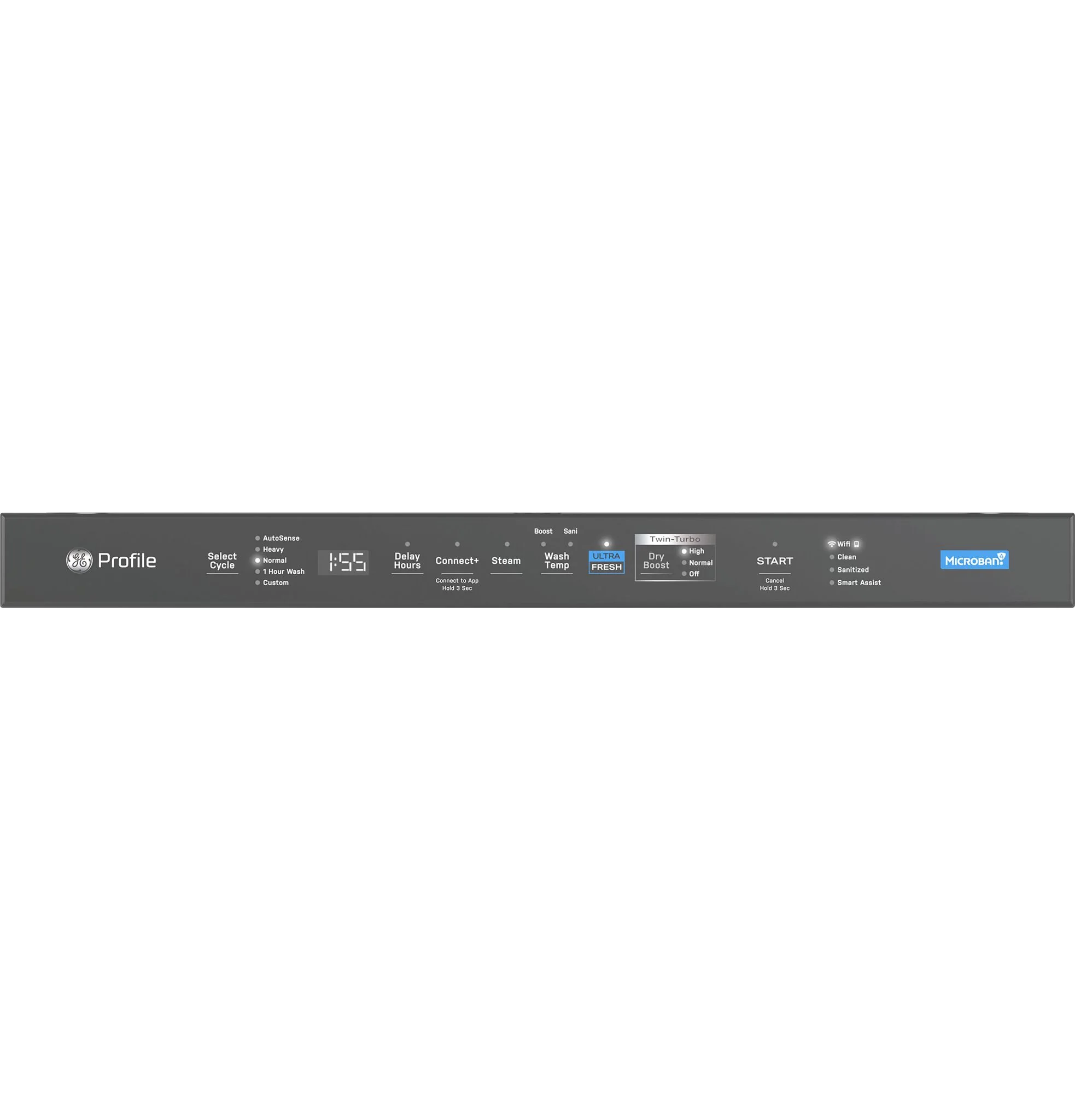 GE Profile Stainless 24" Dishwasher with UltraFresh System - PDP755SYVFS - Image 4