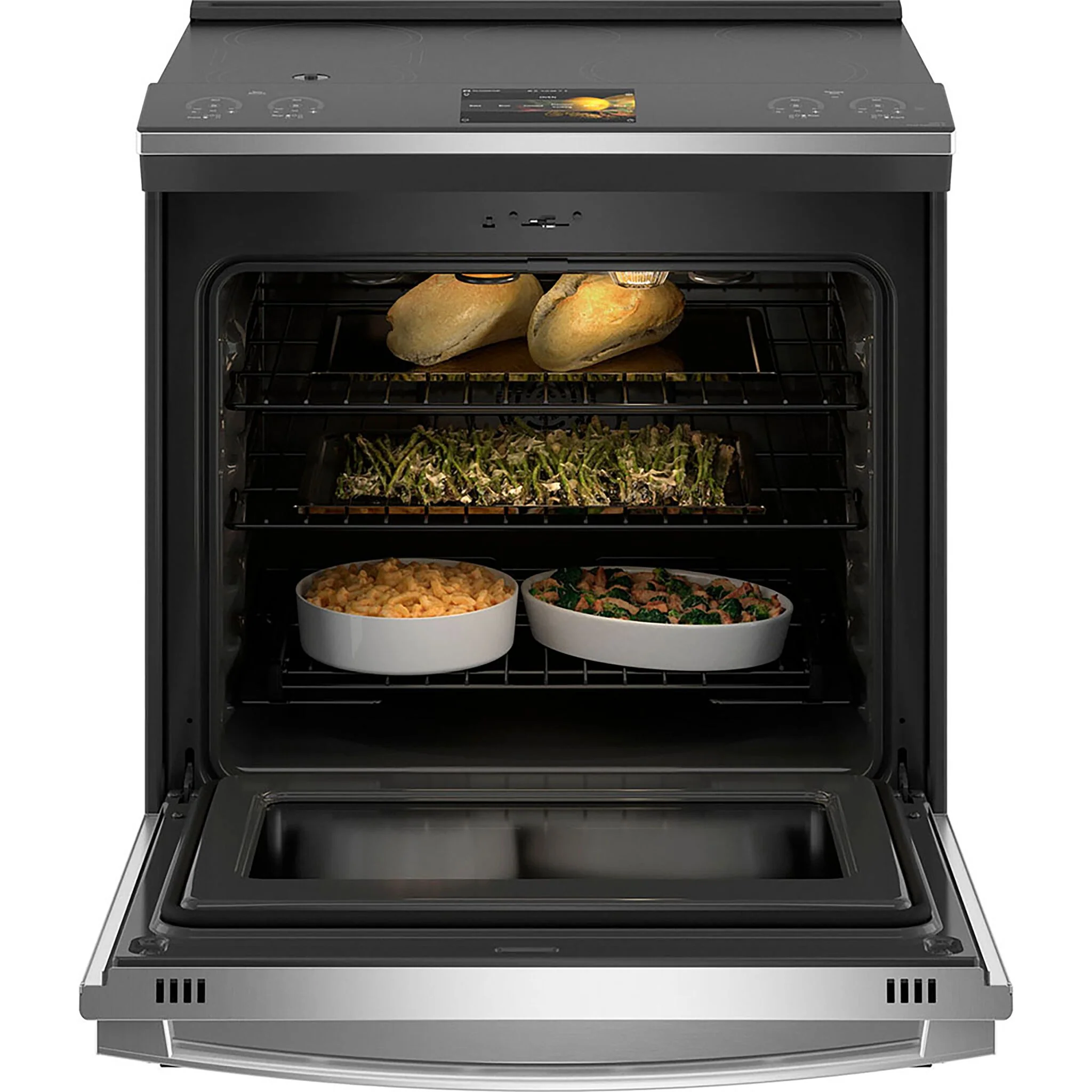 GE Profile Stainless Steel Smart Induction Range with In-Oven Camera (5.3 Cu. Ft.) - PHS93XYPFS - Image 3