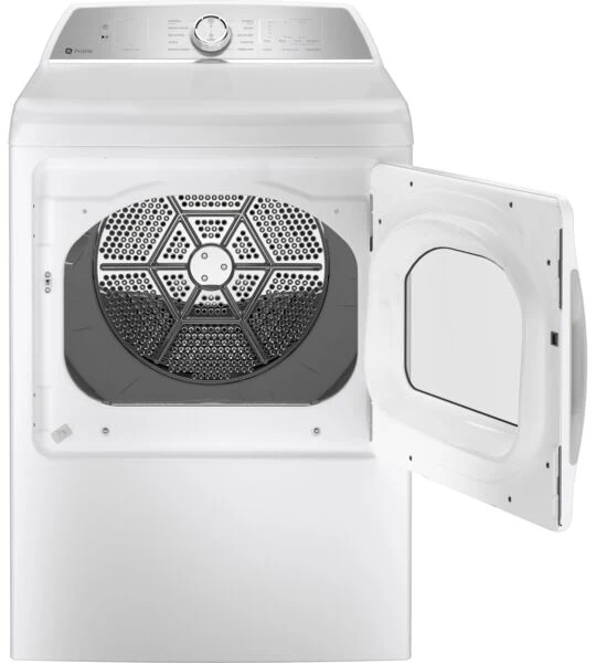 GE Profile White Gas Dryer (7.4 cu. ft.) - PTD60GBSRWS - Image 3