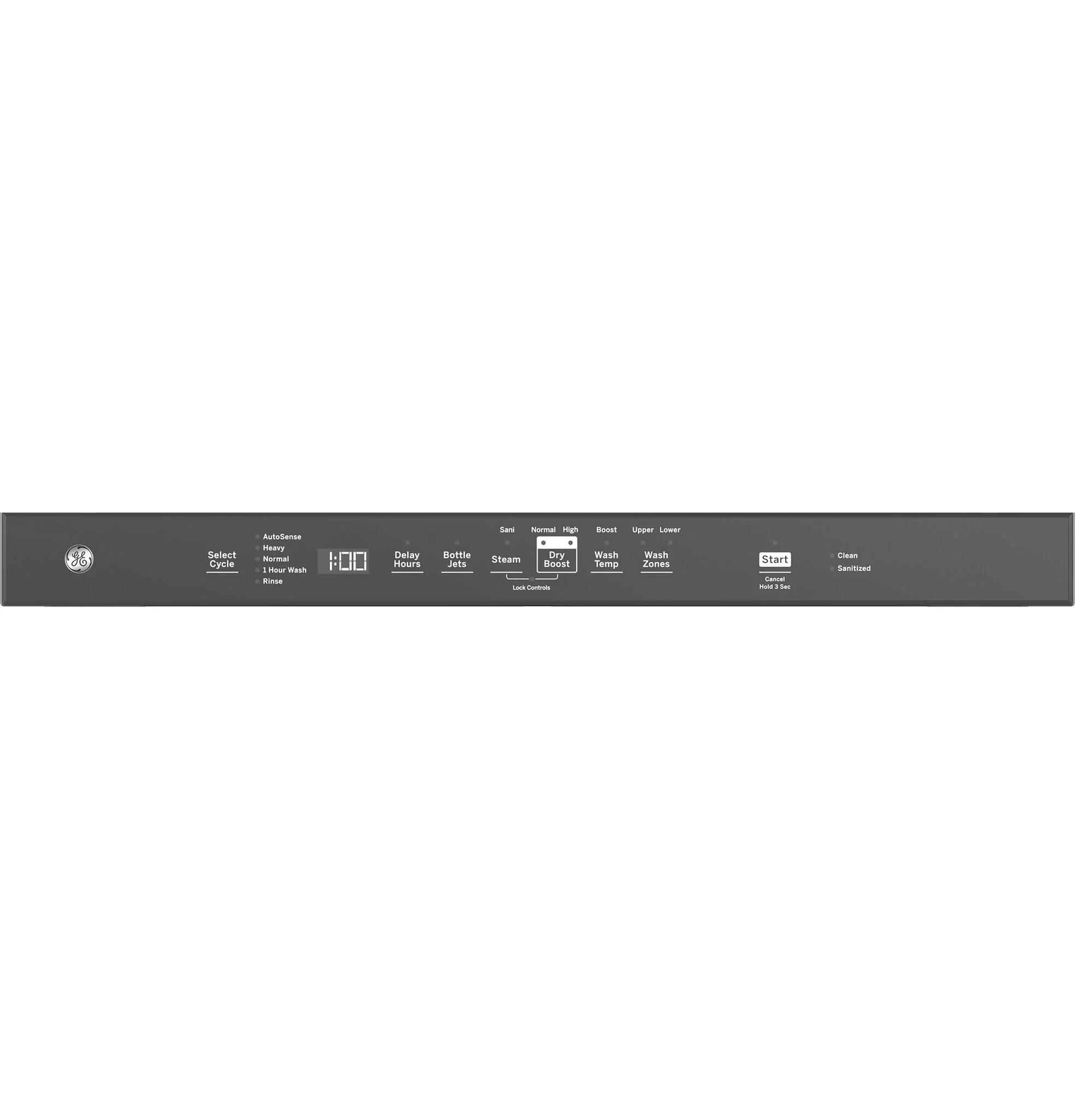 GE® Slate ENERGY STAR® Top Control Dishwasher with Sanitize Cycle - GDT670SMVES - Image 5