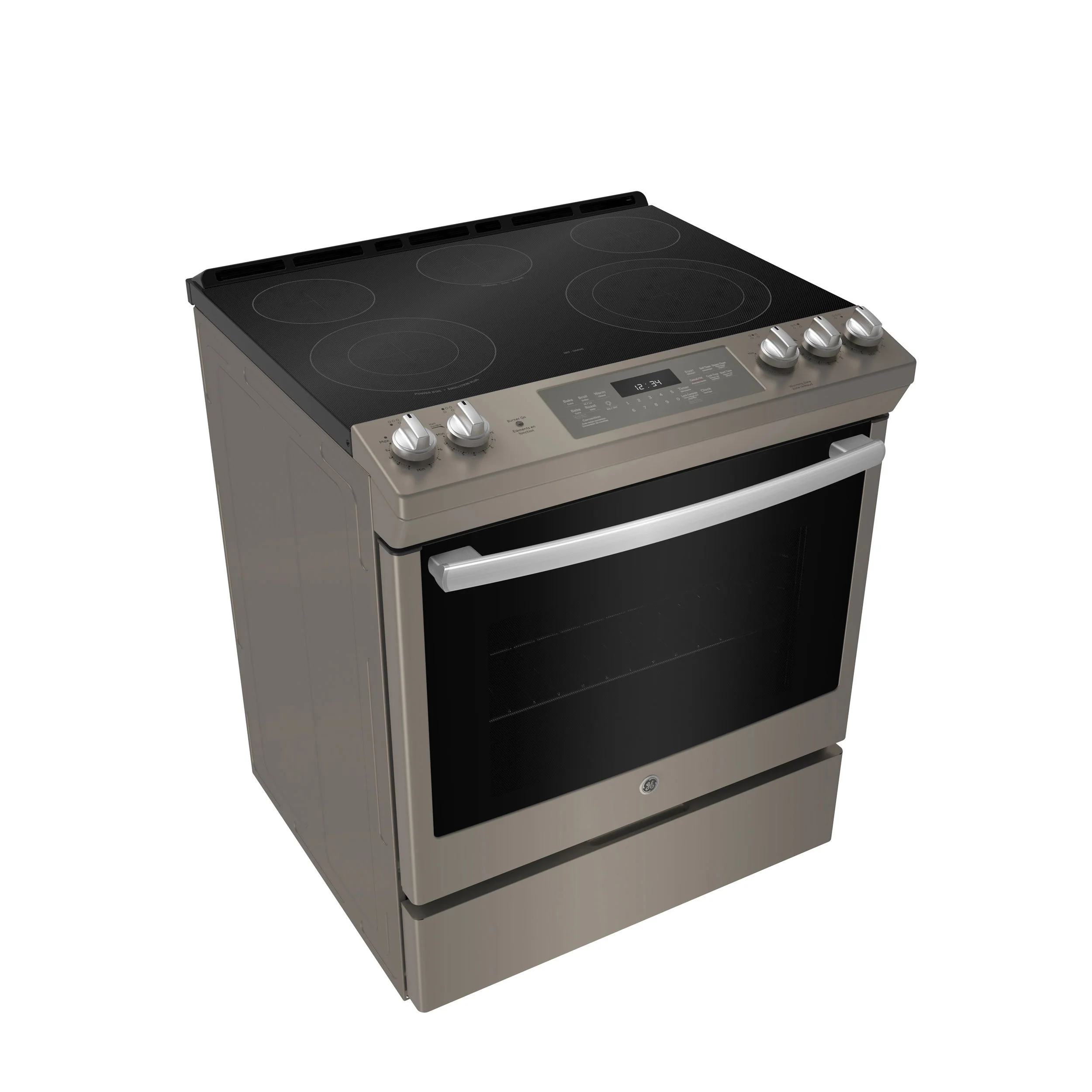 GE Slate Slide-In Electric Range (5.3 Cu. Ft.) - JCS840EMES - Image 2