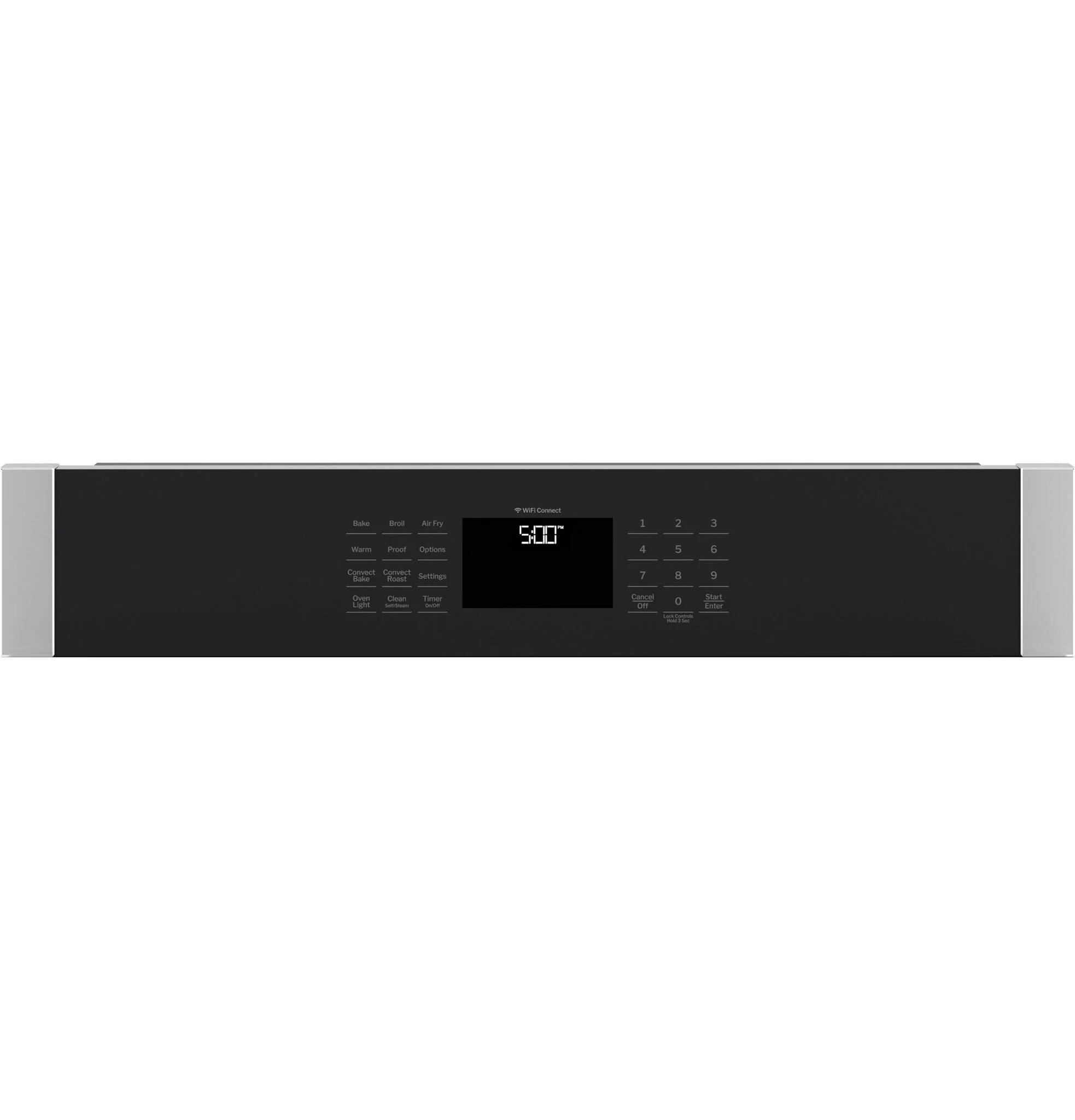 GE Stainless Steel 30" Built-In Convection Single Wall Oven  (5.0 Cu.Ft.) with No Preheat Air Fry - JTS5000SVSS - Image 3