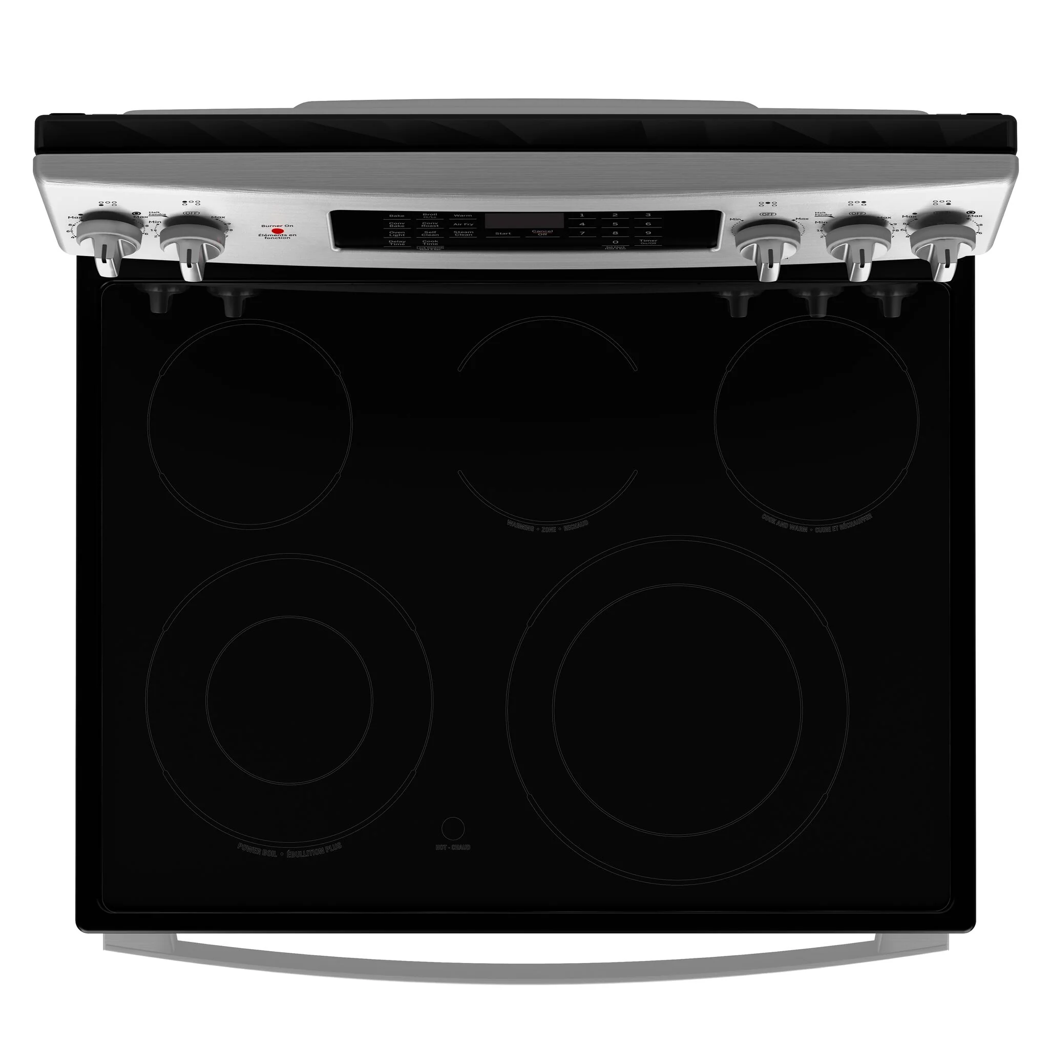 GE Stainless Steel Free-Standing Electric Convection Range with No-Preheat Air Fry (5.0 cu.ft) - JCB840STSS - Image 11