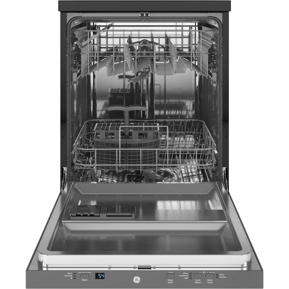 GE Stainless Steel Interior 24" Portable Dishwasher - GPT225SSLSS - Image 3