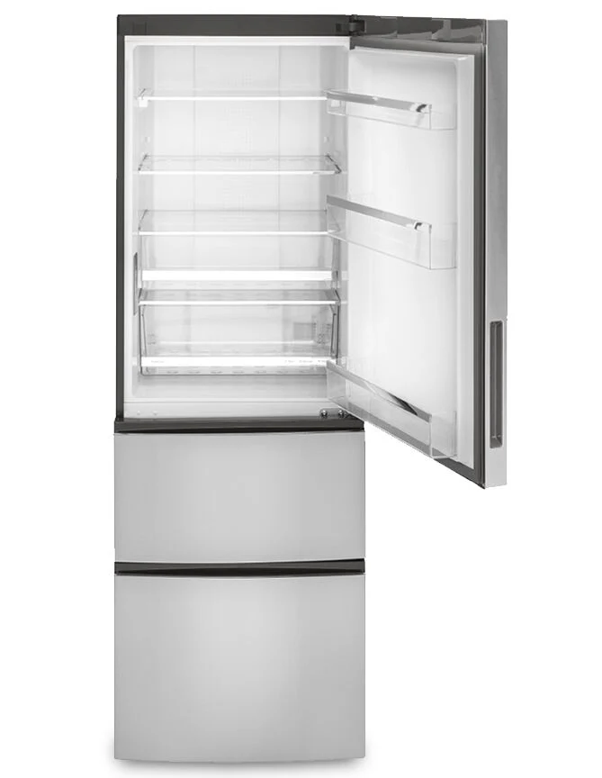 GE Stainless Steel Loft Kitchen Package with Bottom-Freezer Refrigerator, Electric Range & Compact Dishwasher - Image 3