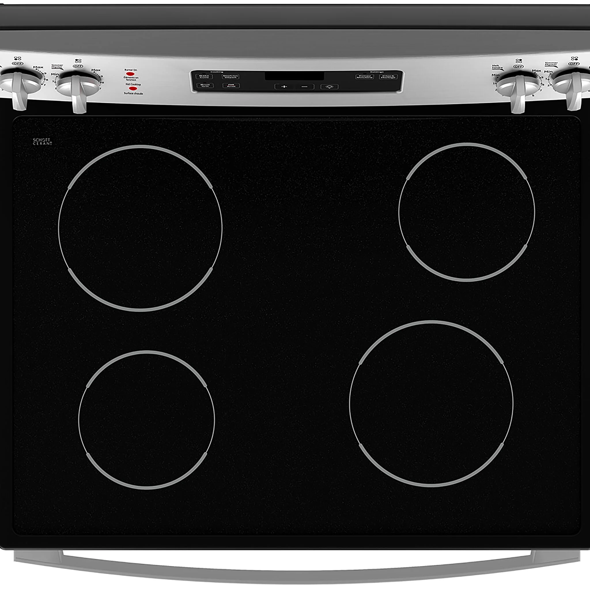 GE Stainless Steel Smooth Top Freestanding Electric Range (5.0 Cu. Ft.) - JCBS630SVSS - Image 4