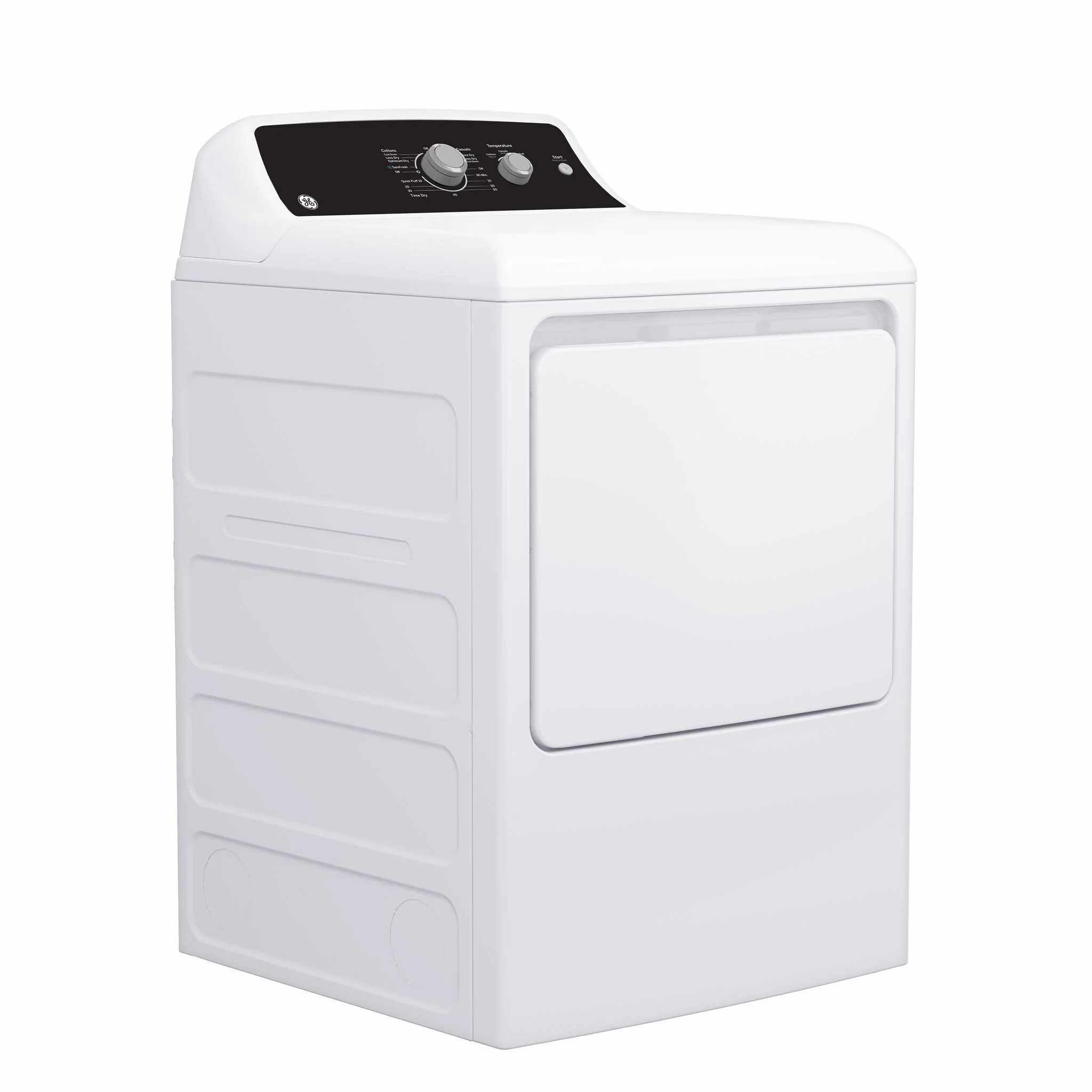 GE White Electric Dryer with SaniFresh Cycle (6.2 cu.ft.) - GTX34EBMRWS - Image 4