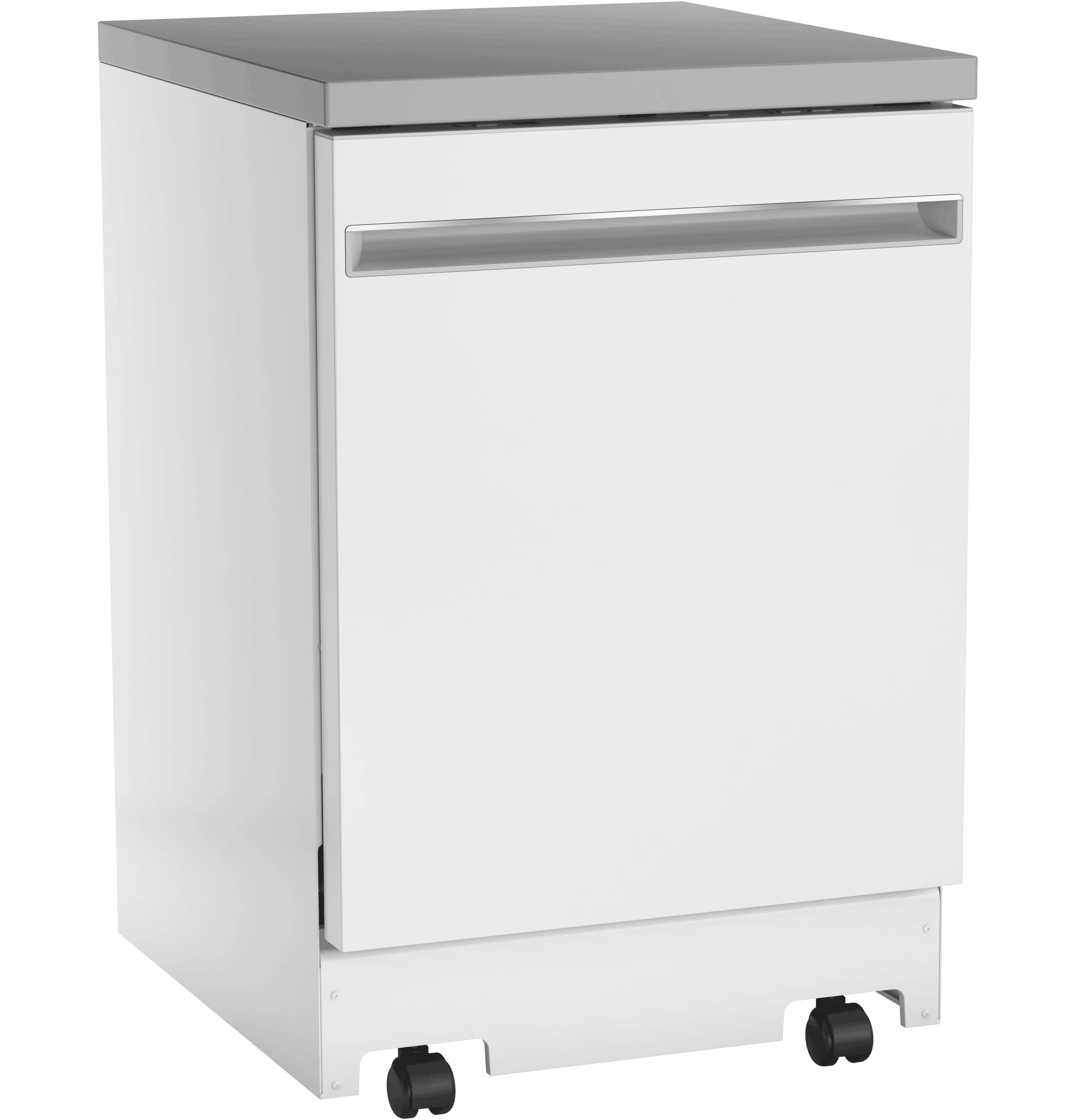 GE White Portable 24" Dishwasher- GPT225SGLWW - Image 5