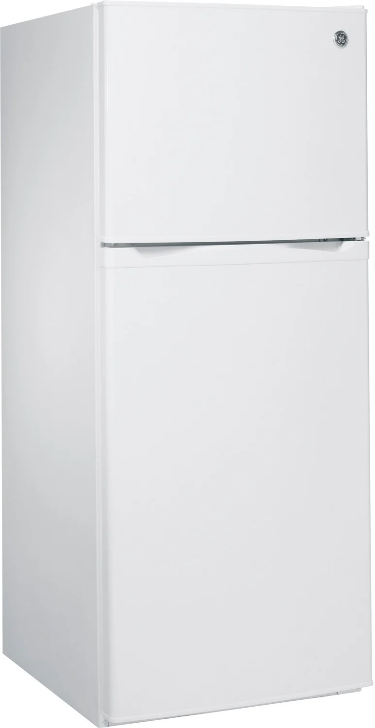 GE 24" 11.55 Cu. Ft. White Top-Freezer Refrigerator - GPE12FGKWW - Image 4