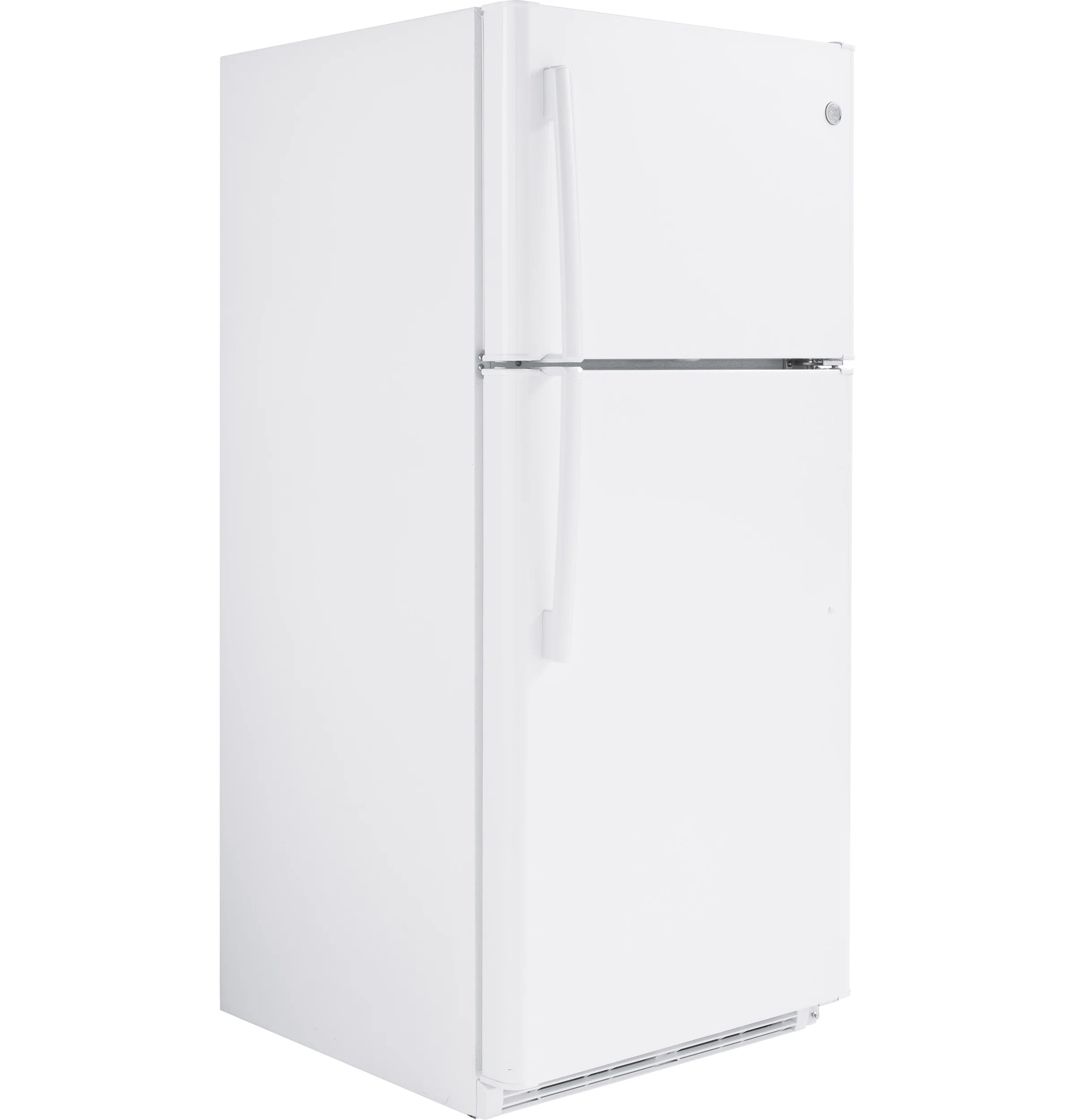 GE 29.75" 18 Cu. Ft. White Top-Freezer Refrigerator - GTE18FTLKWW - Image 2
