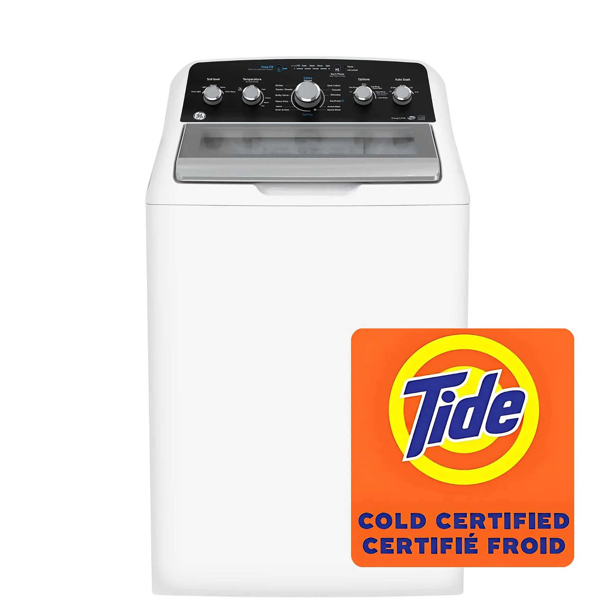 GE White Top Load Washer (4.9 Cu. Ft.) & Electric Dryer with SaniFresh Cycle (7.2 cu.ft.) - GTW491BMRWS/GTD49EBMRWS - Image 4