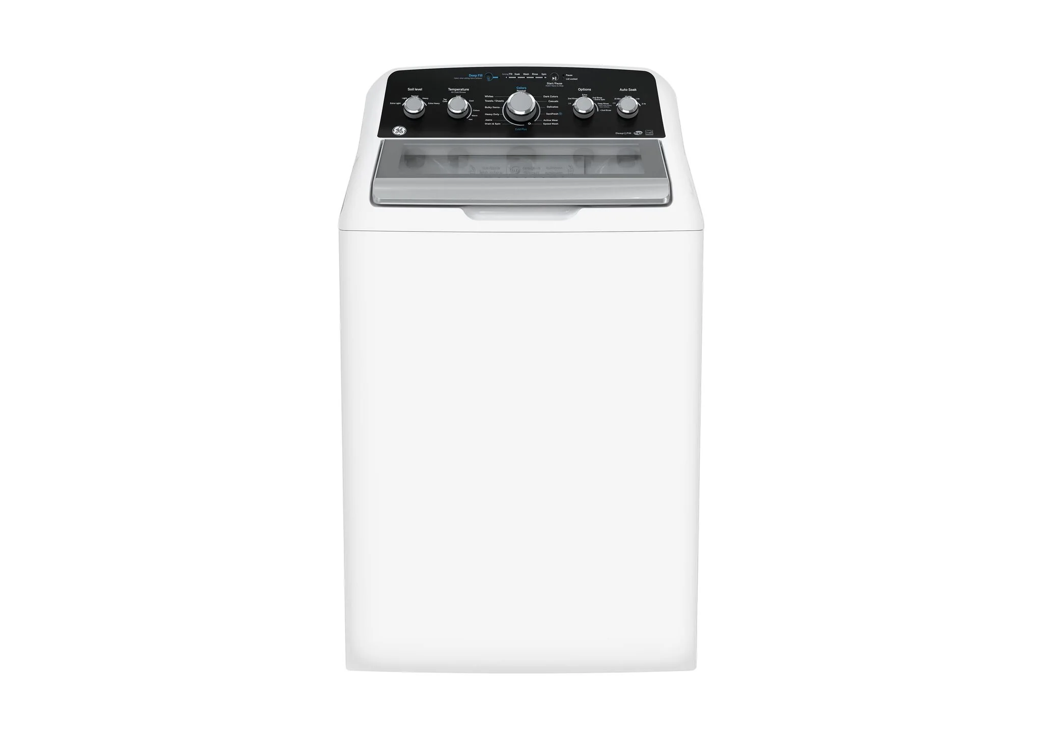 GE White Top Load Washer (4.9 Cu. Ft.) & Gas Dryer with SaniFresh Cycle (7.2 cu.ft.) - GTW491BMRWS/GTD49GBMRWS - Image 2
