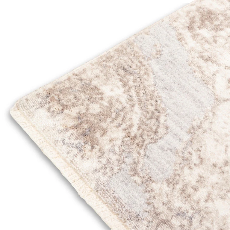Genevie Casual Rug - 9' x 12' - Antique White/Brown - Image 2