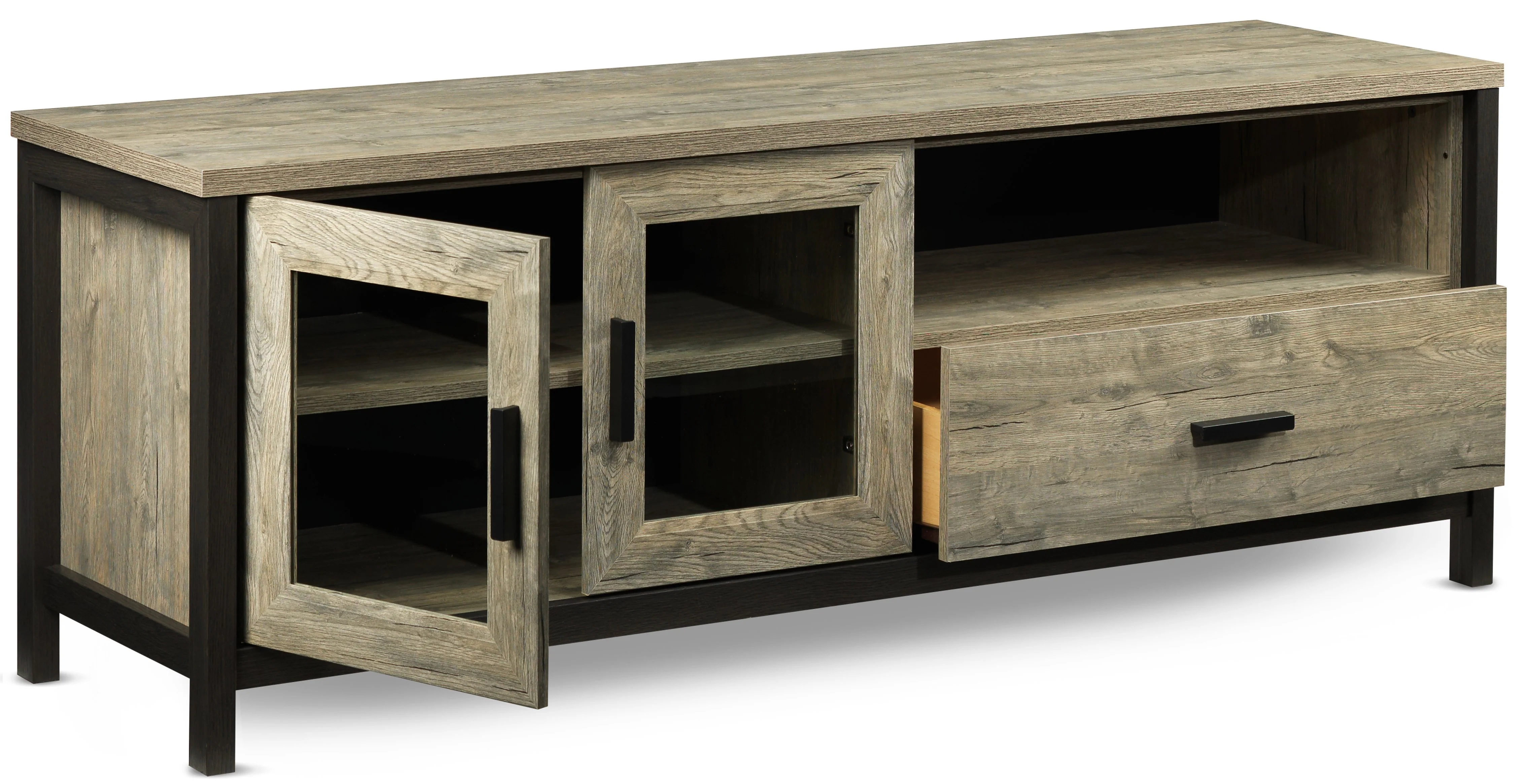 Gibson TV Stand - Driftwood - Image 5