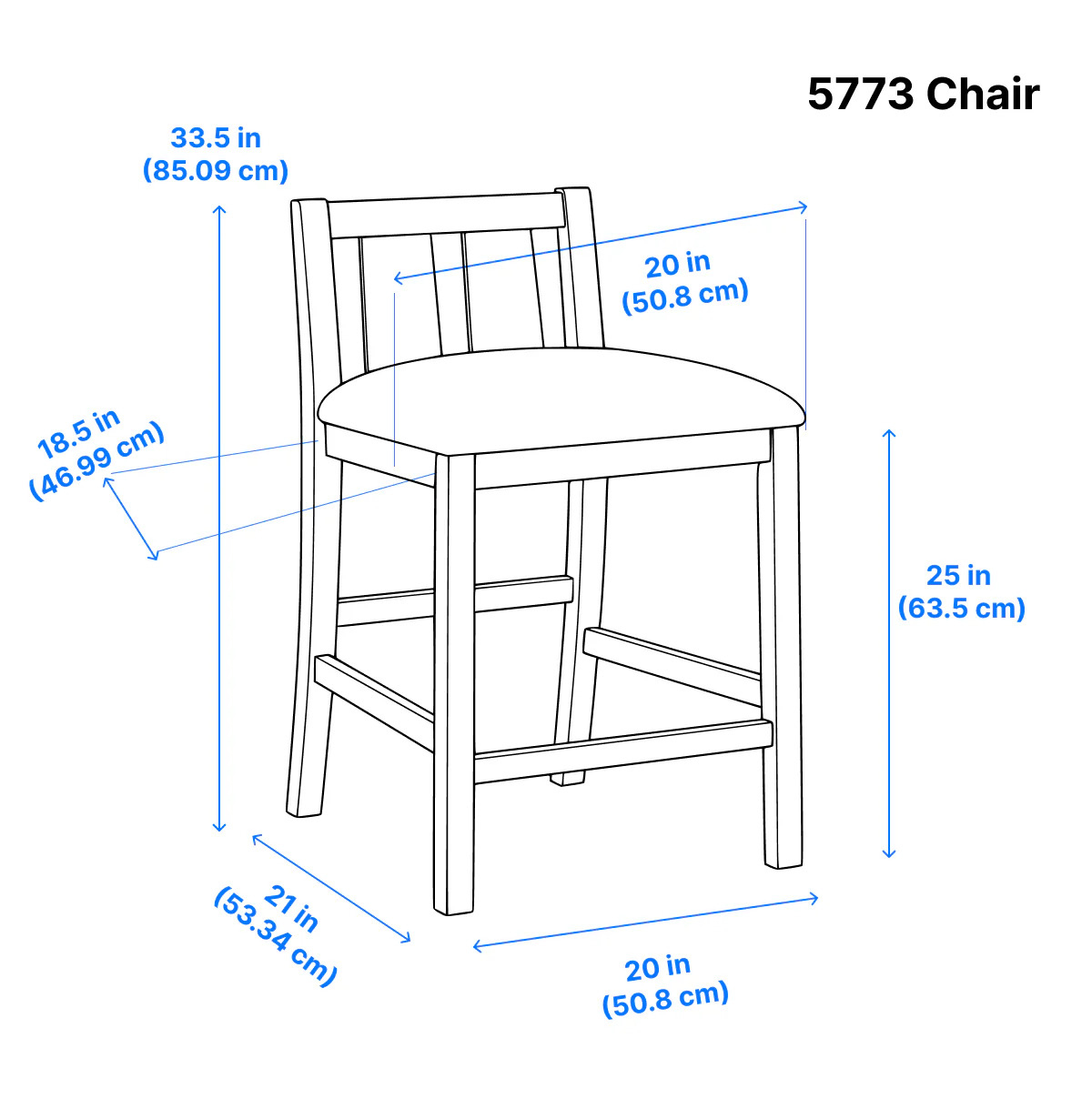 Giorno Counter-Height Dining Room Package - Brown Cherry - 3-Piece Set - Image 12