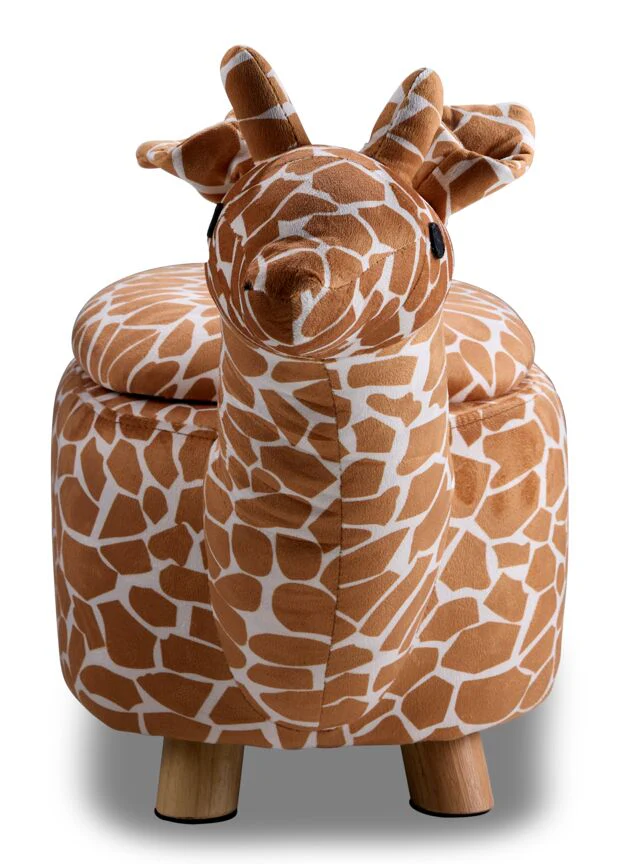 Giraffe Storage Ottoman - Brown - Image 3