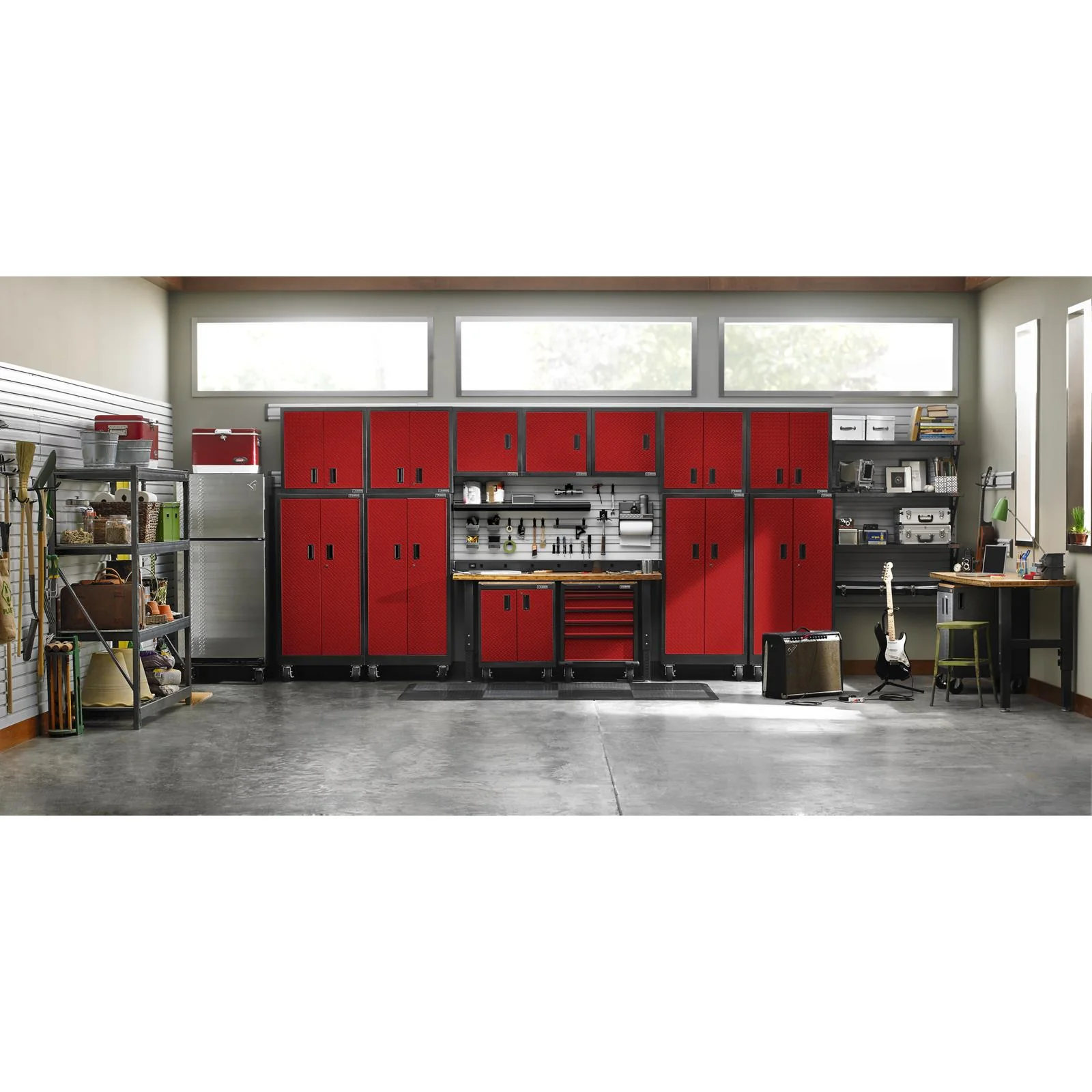 Gladiator Red Tread Premier Pre-Assembled Tall GearBox - GATB302DDR - Image 4
