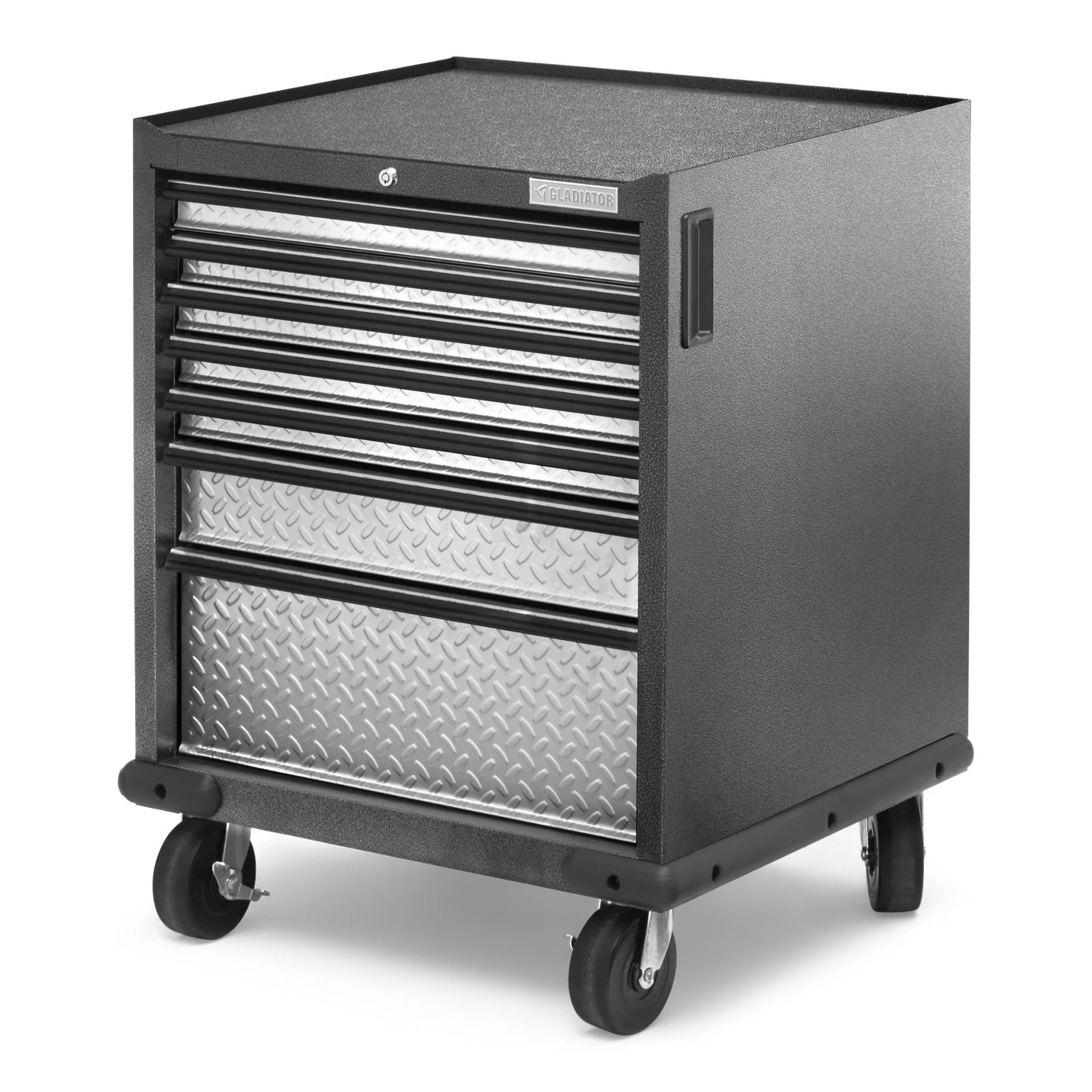 Gladiator Silver Tread Premier Pre-Assembled 7 Drawer Modular Tool Storage Cabinet - GAGD277DJG - Image 6