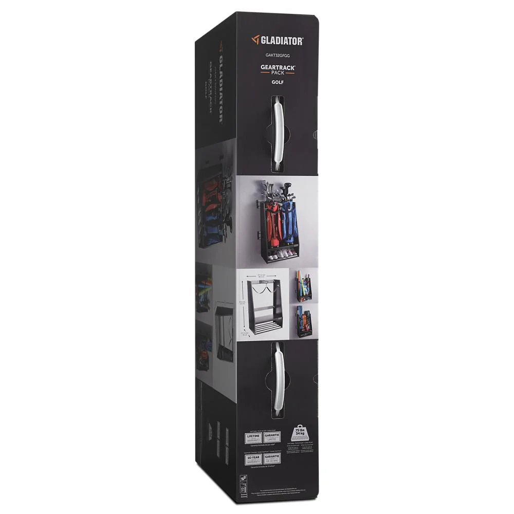 Golf Geartrack® Pack - Hammered Granite Wall Accessory - Image 2