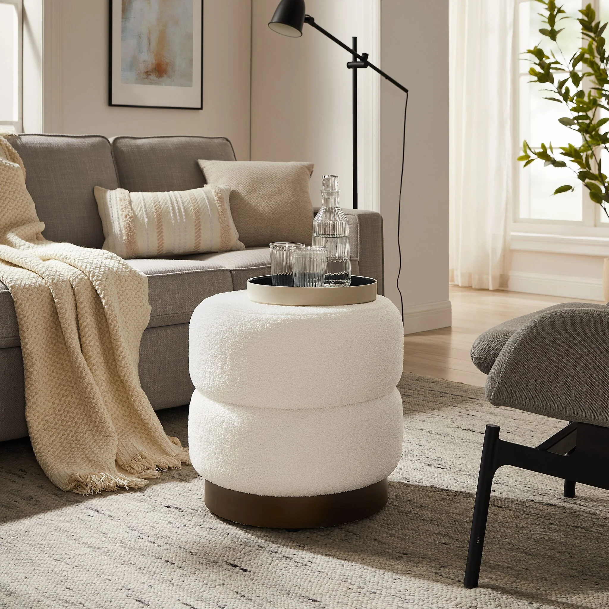 Gora Ottoman - White - Image 2