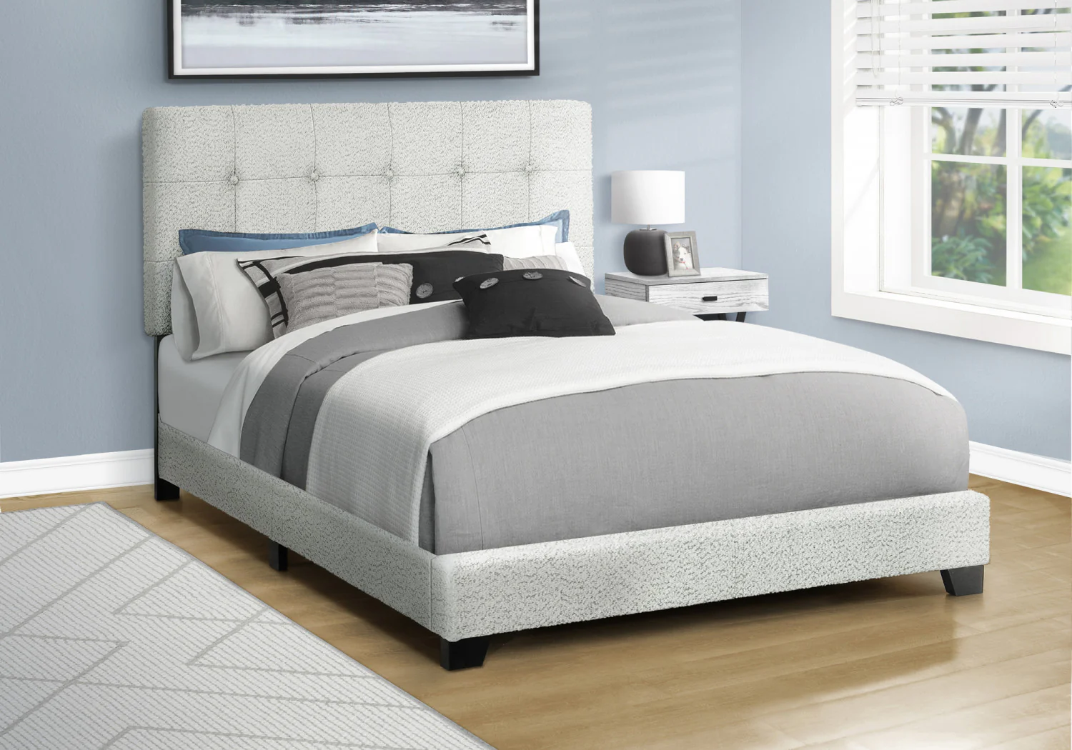Gwendolyn Full Bed - Grey - Image 2
