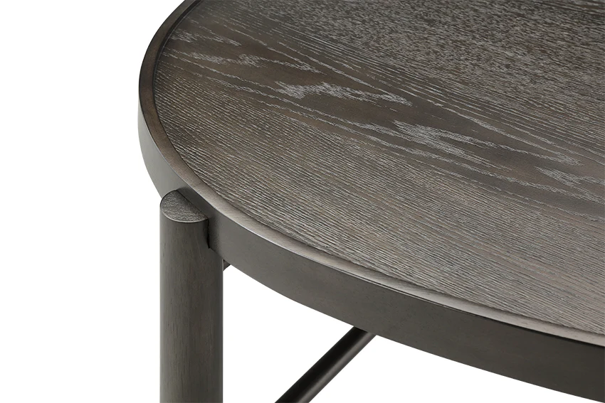 Hadleigh 37" Nesting Coffee Table - Coffee Bean Black Finish - Image 3