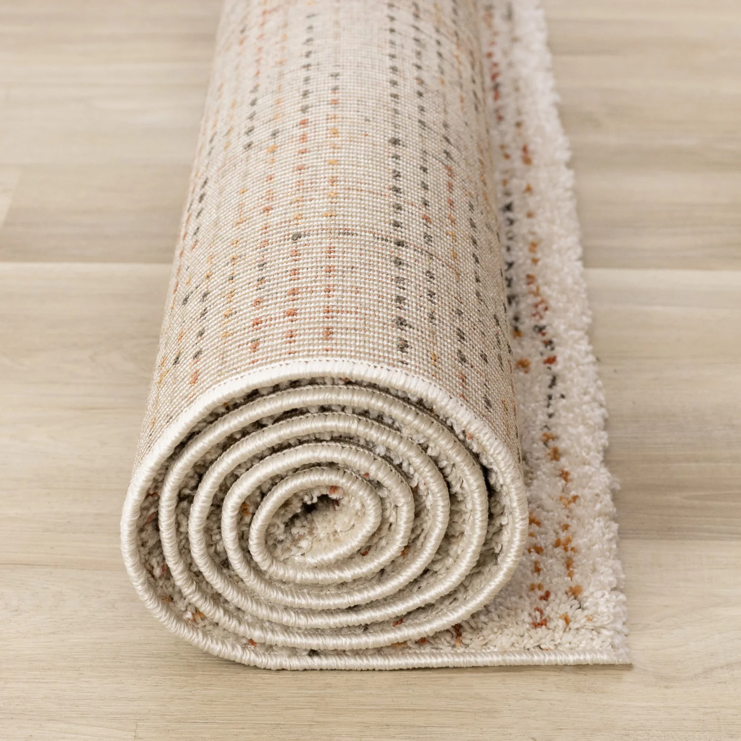 Halle Casual Contemporary Abstract Area Rug - 8' X 11' - Cream/Terra - Image 13