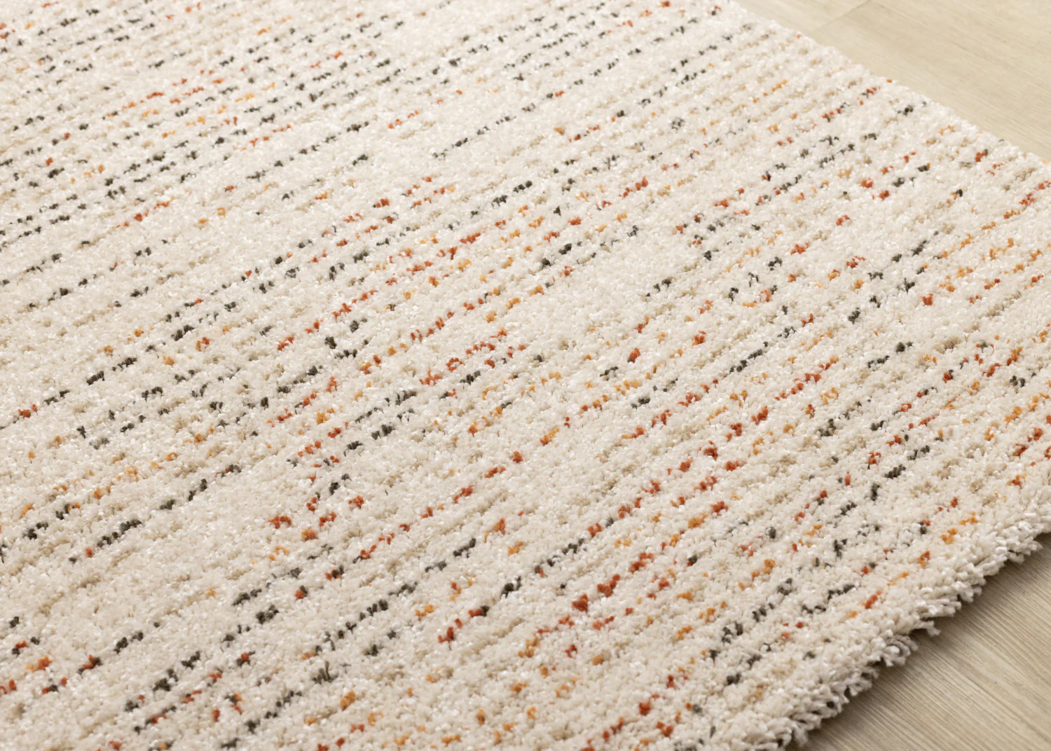 Halle Casual Contemporary Abstract Area Rug - 8' X 11' - Cream/Terra - Image 4